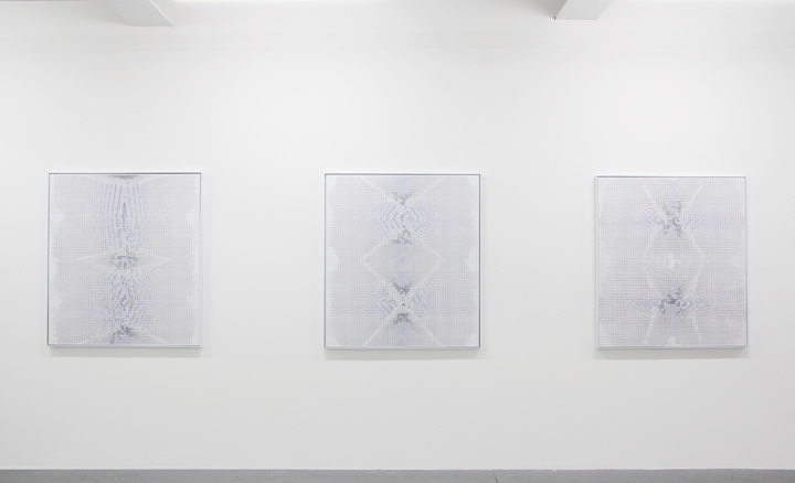 "Drones 1, 2, 3", installation view