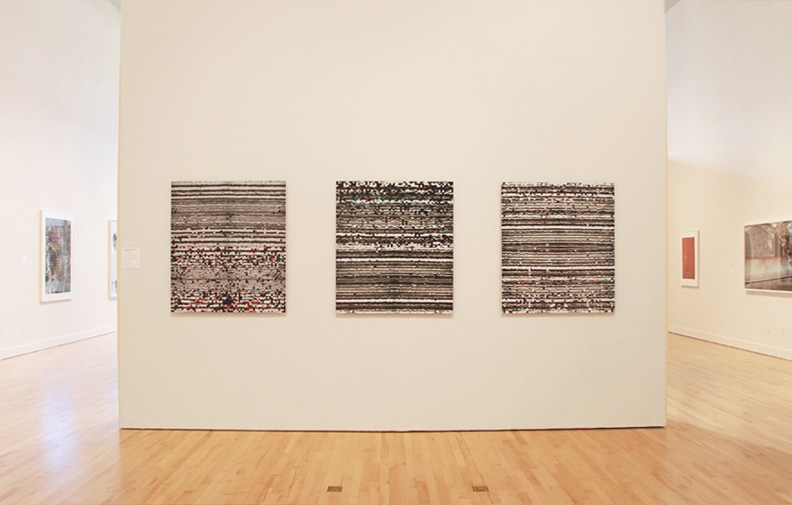 "Finite Fields A, B, C", installation view, Florida Atlantic University