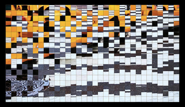 “acceptable reiterations of the patterns of habit”, 24 1/2 x 42 inches