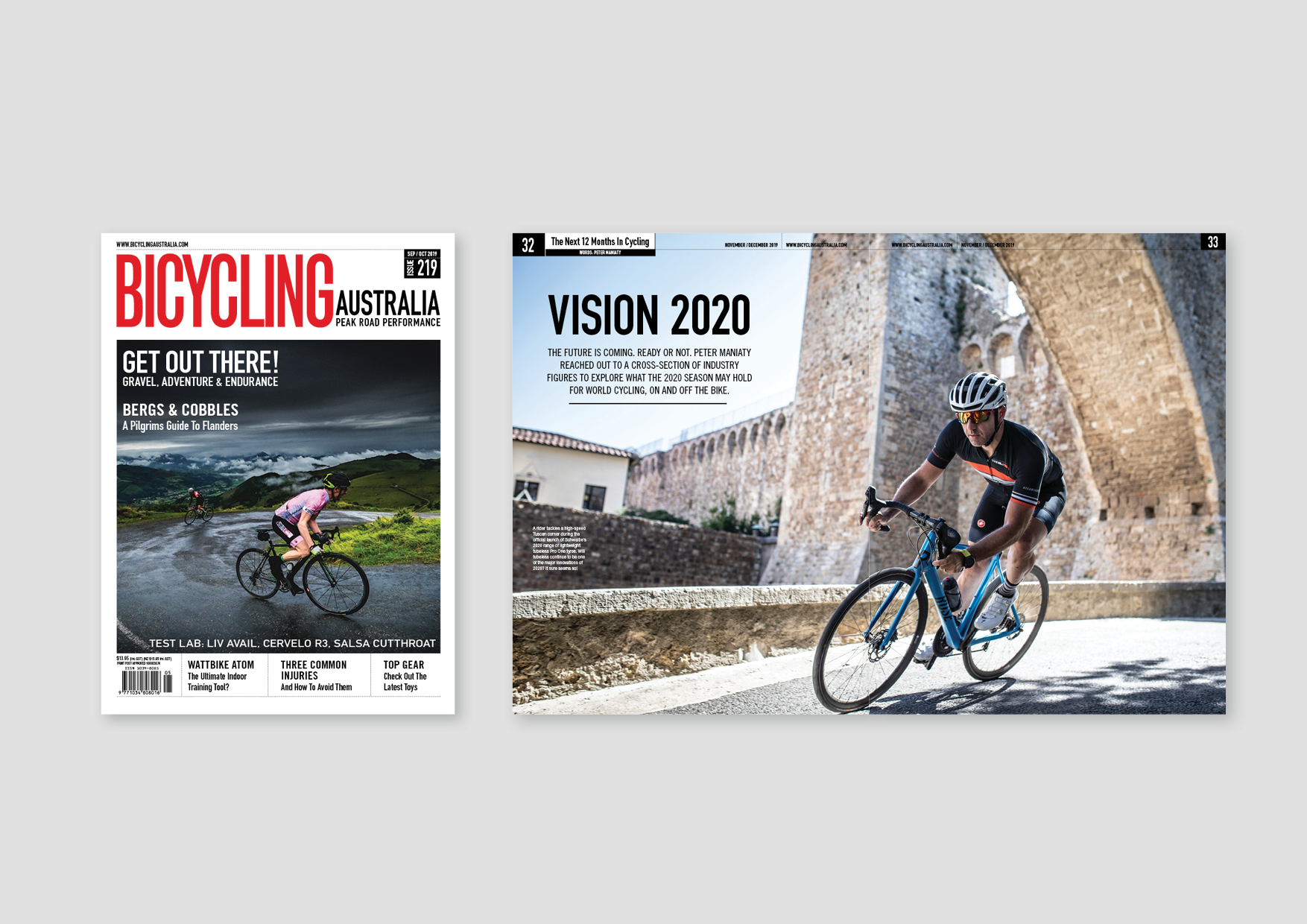 Bicycling Australia – For cycling enthusiasts | Publisher: Yaffa Media