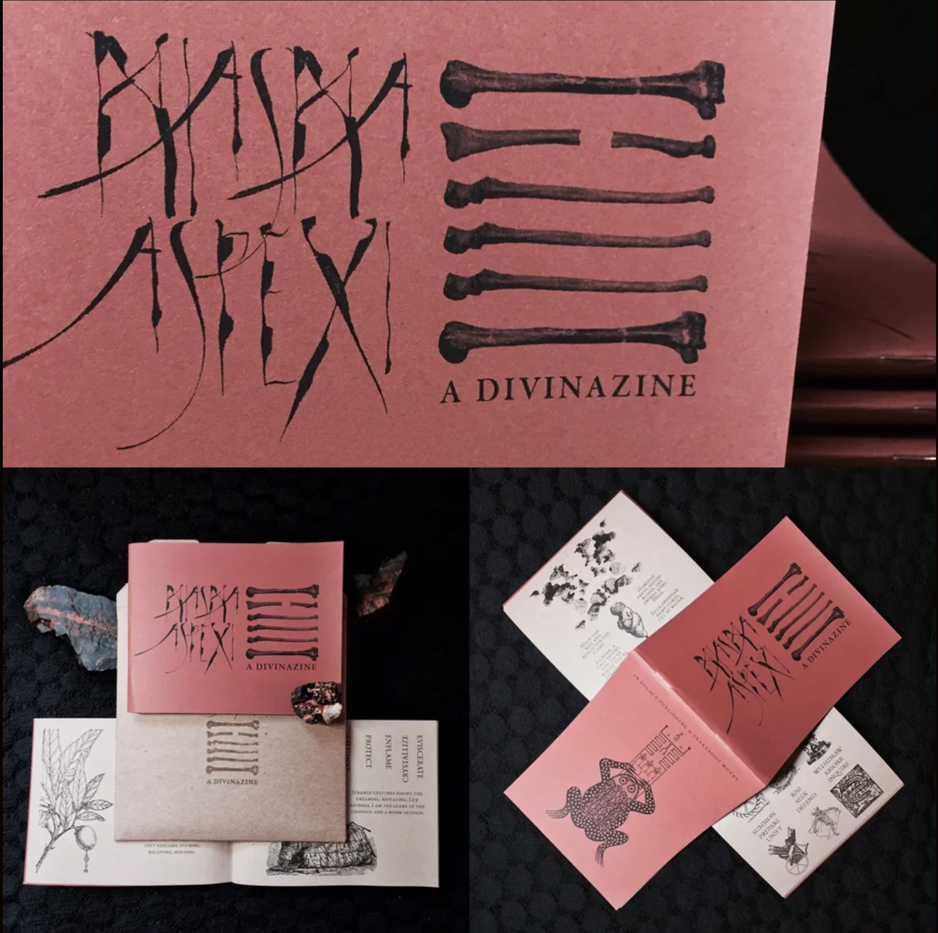 MIASMA ASPEXI. A Divinazine. Available via Snakeroot Works.