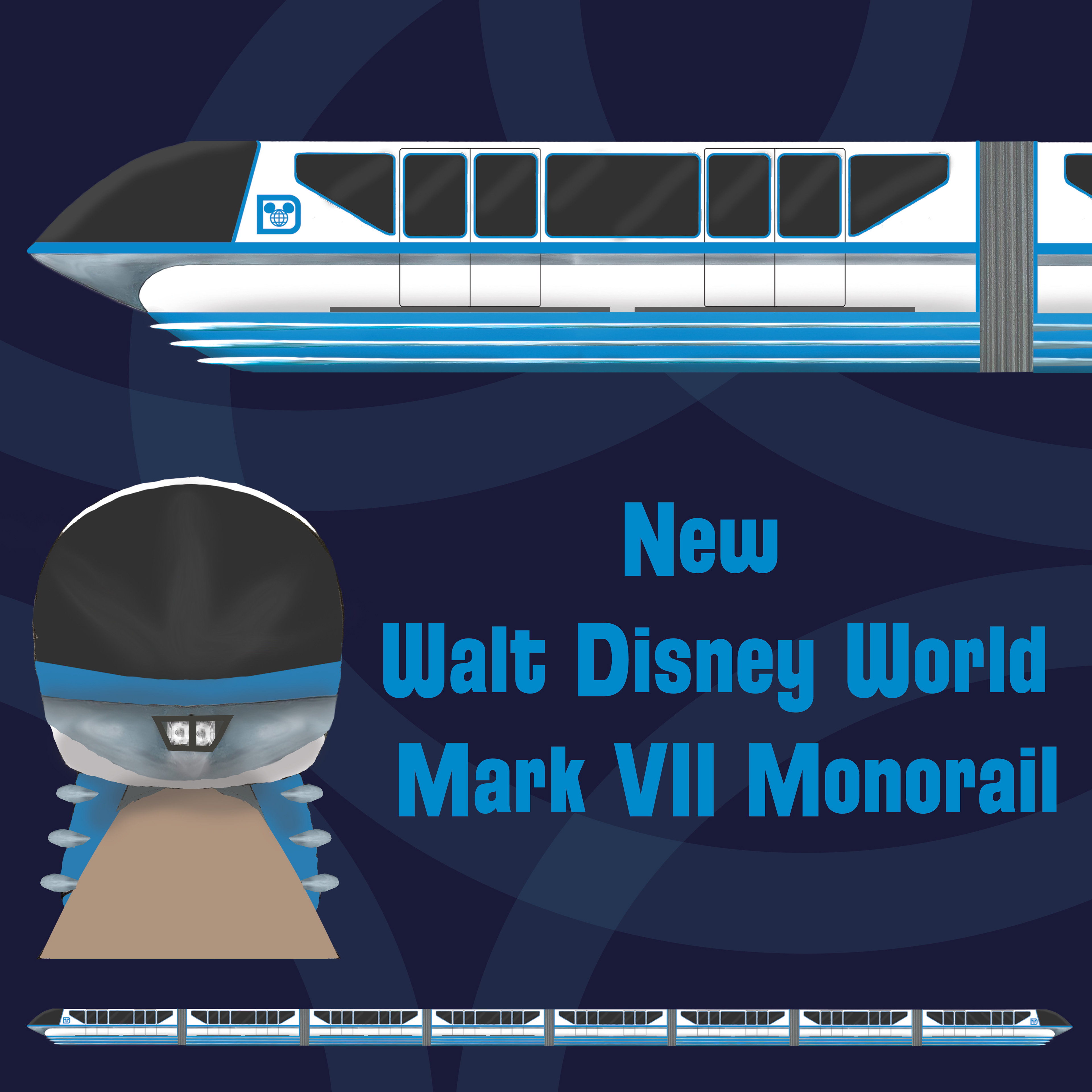 New Disney World monorail design