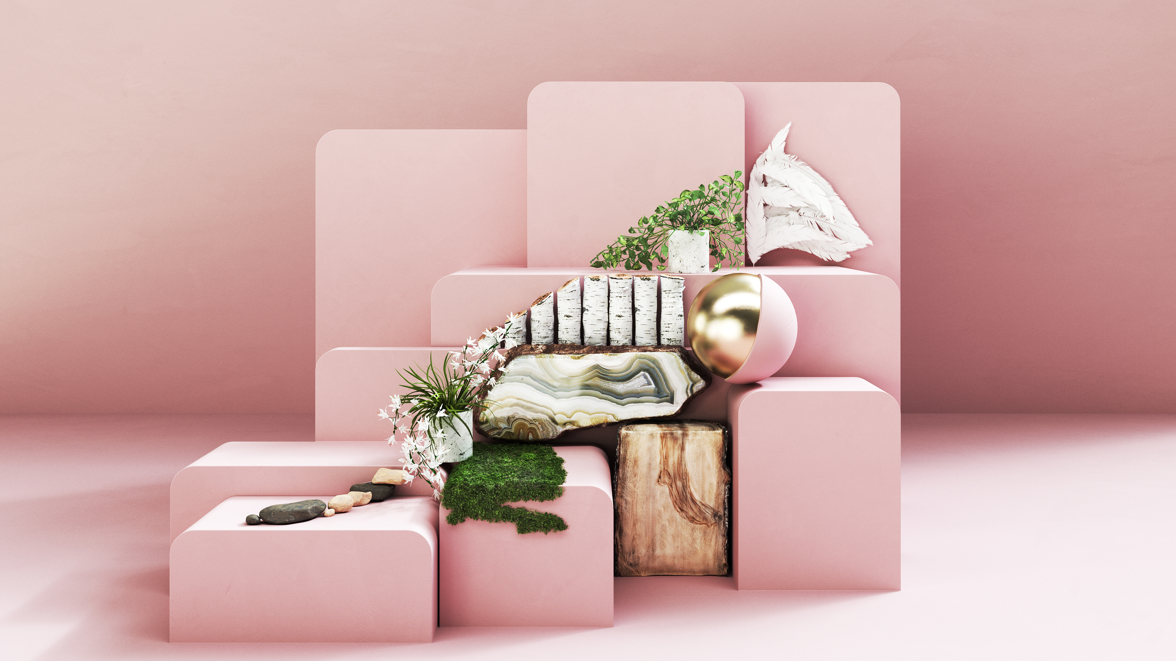 dog render maya perspective natural