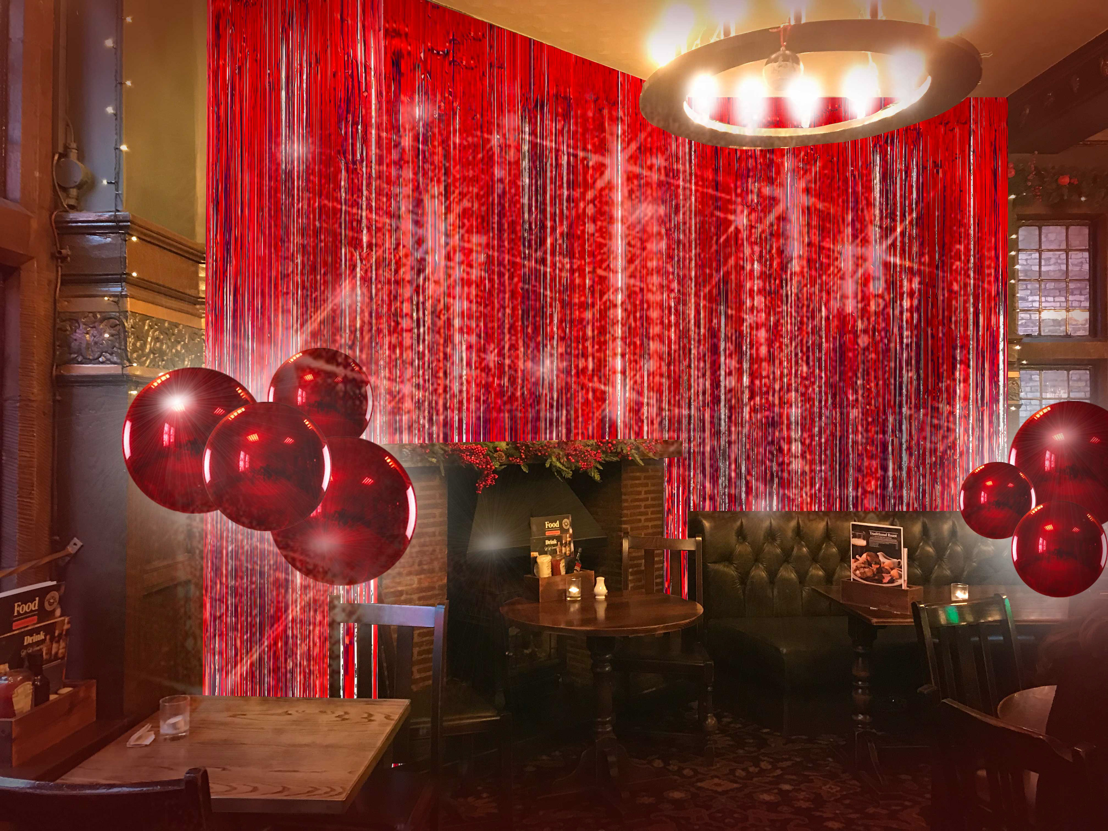 Glitter Curtain