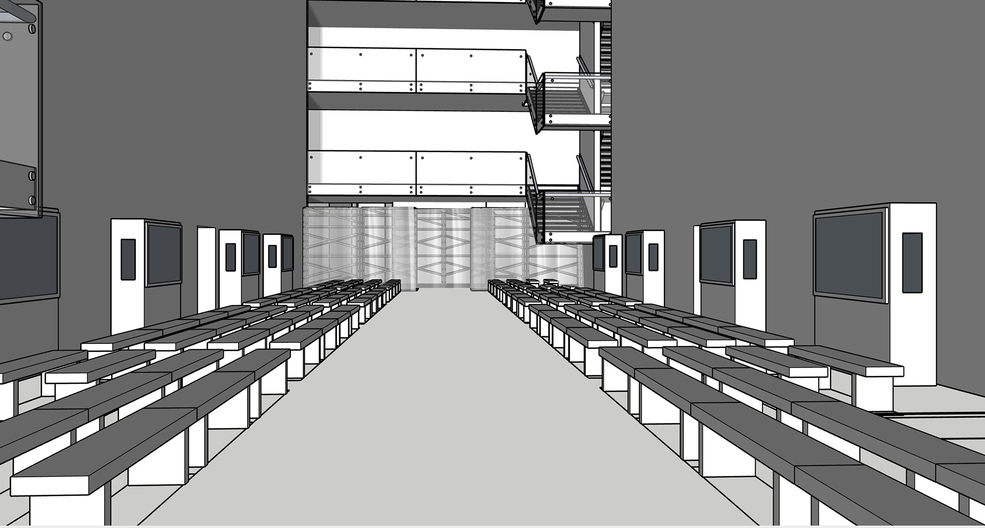 SketchUp Model of the CSM Kings Cross