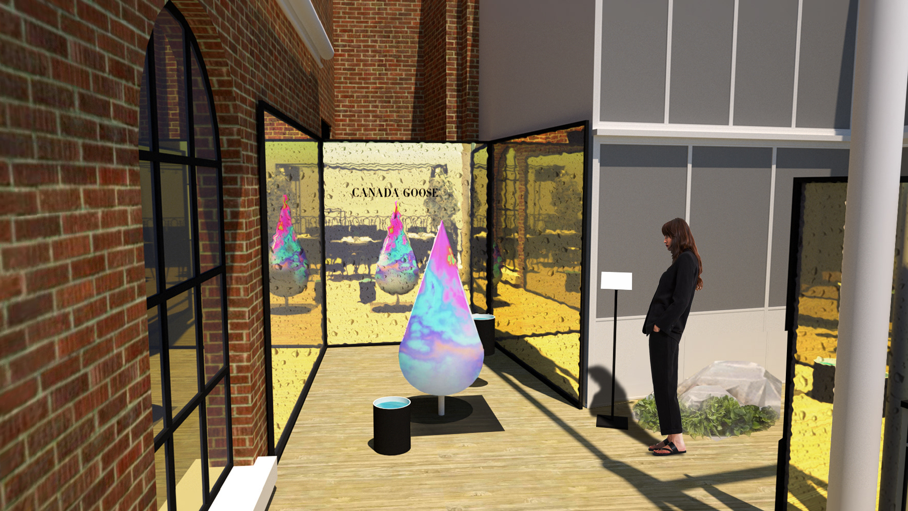 Art Installation Corner