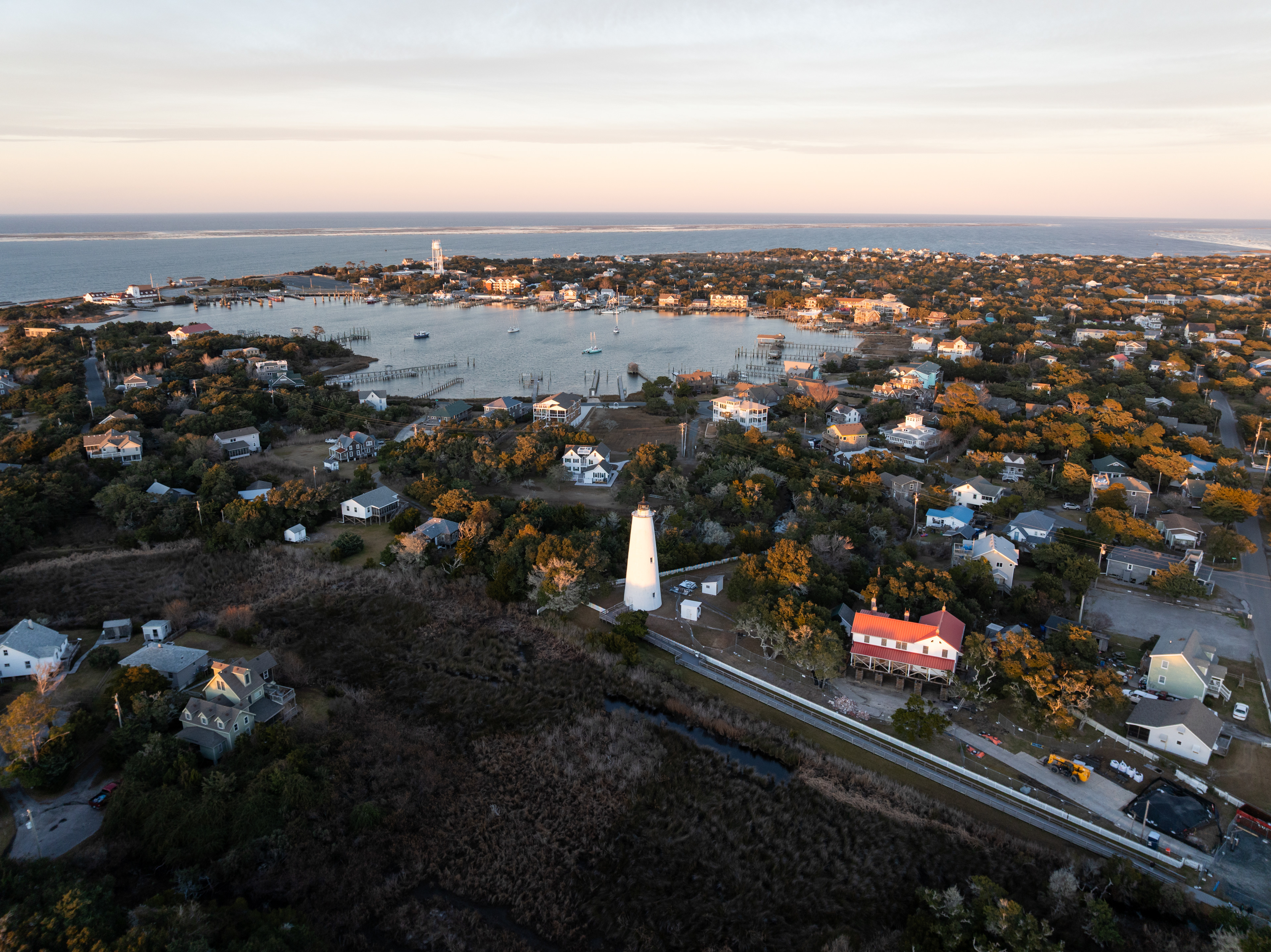 Golden Hour over Ocracoke Harbor