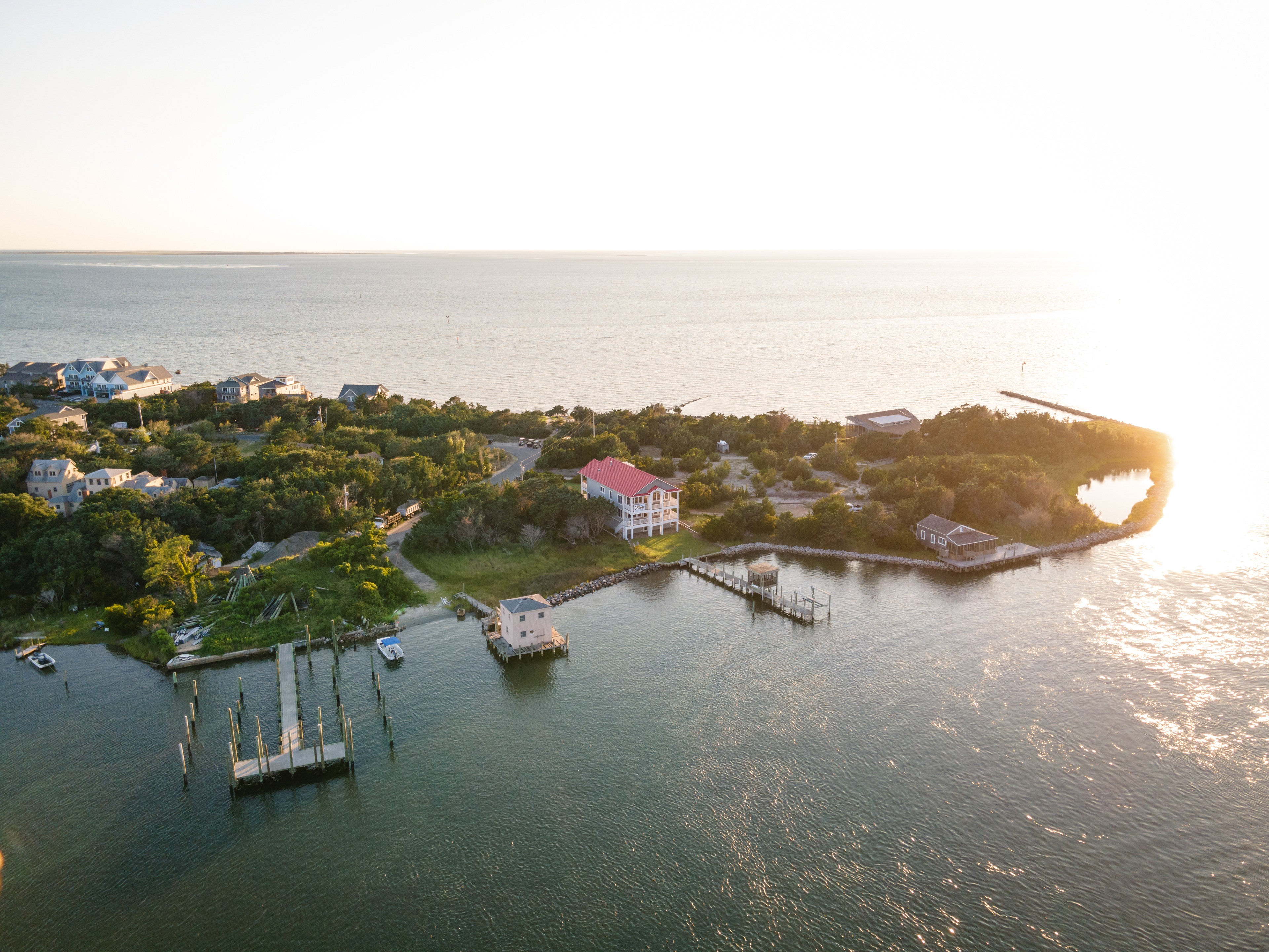 Golden Hour over Ocracoke Harbor