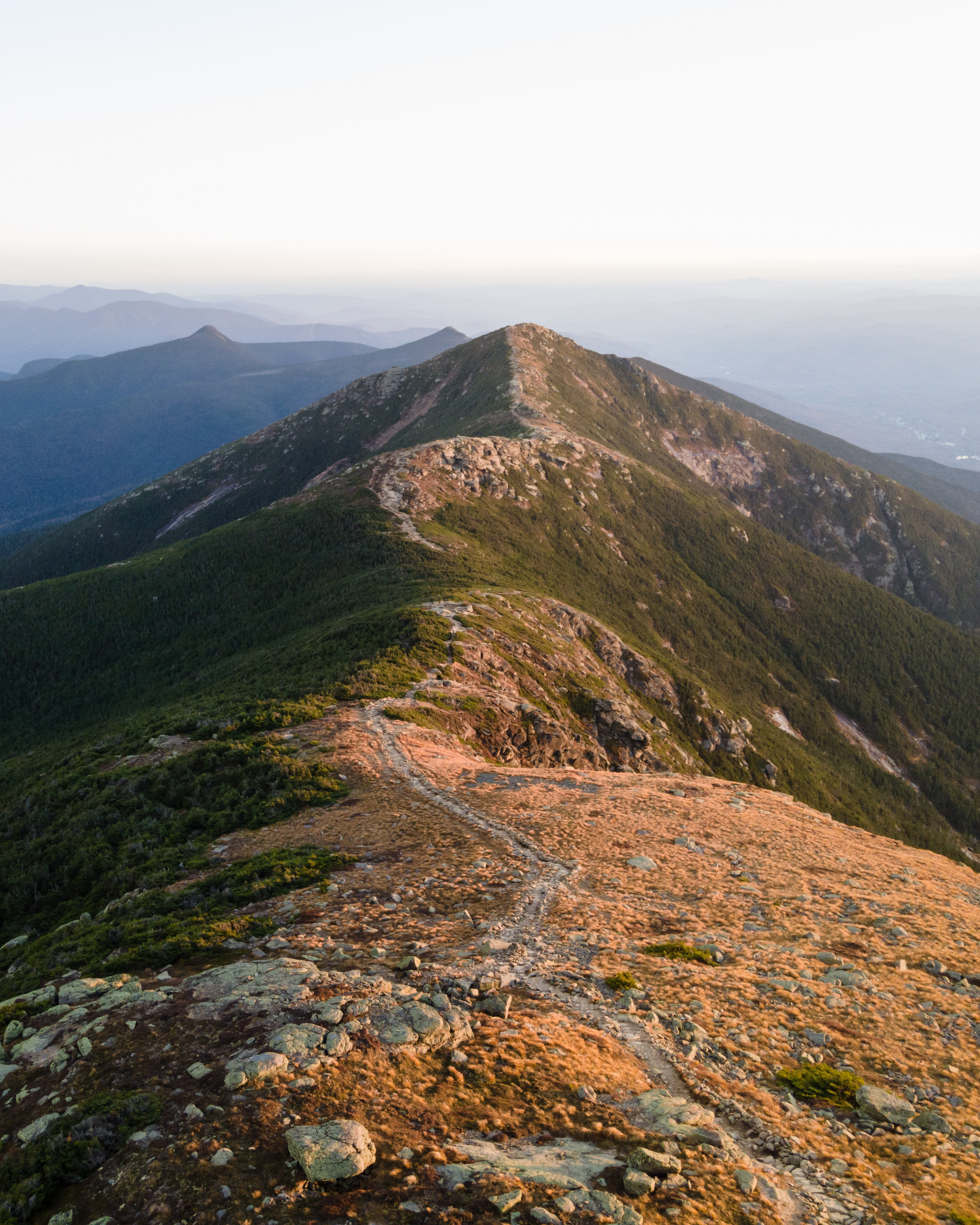 Franconia Ridge in the White Mountains, NH