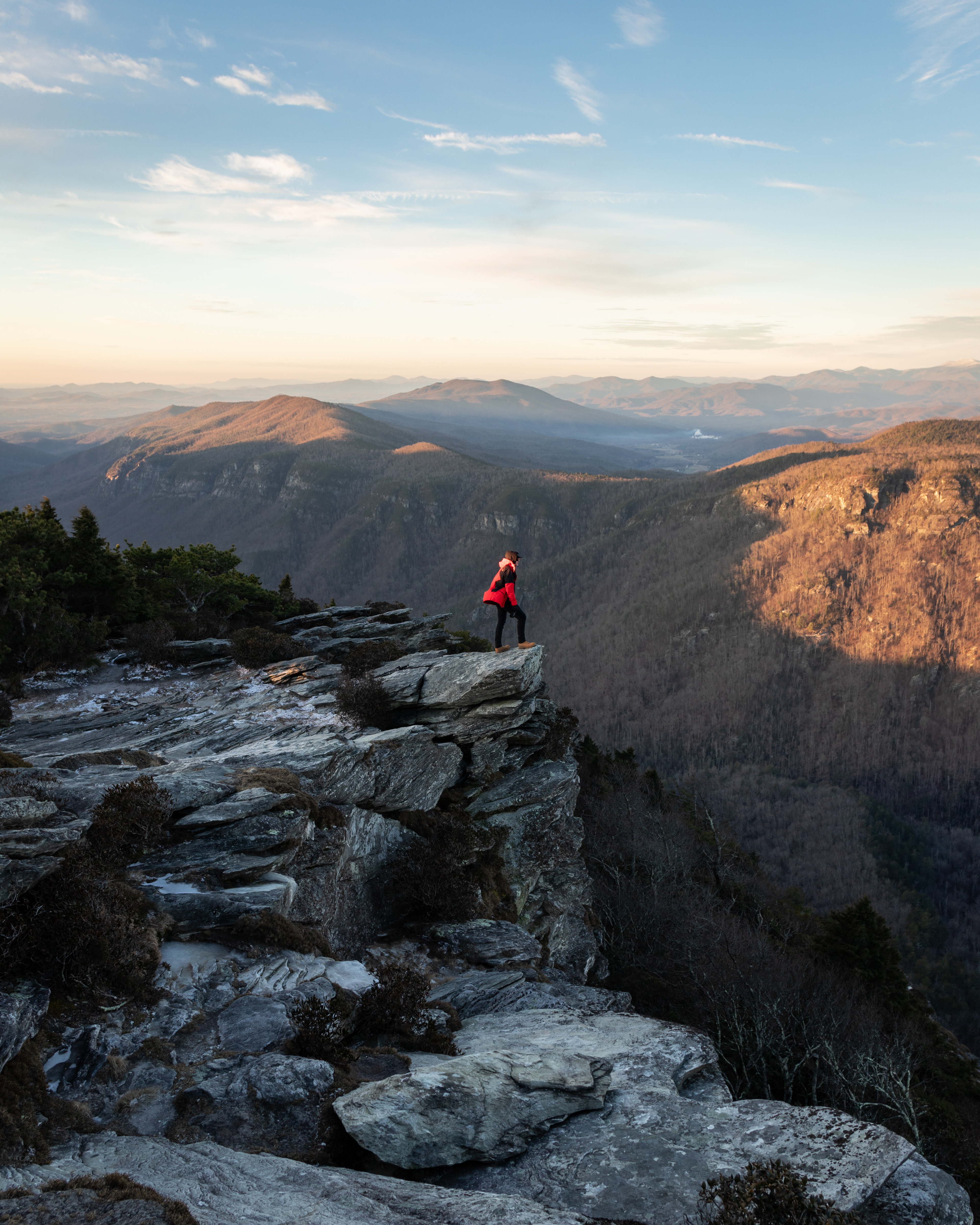 Sunrise at the Linville Gorge, Burke Co.