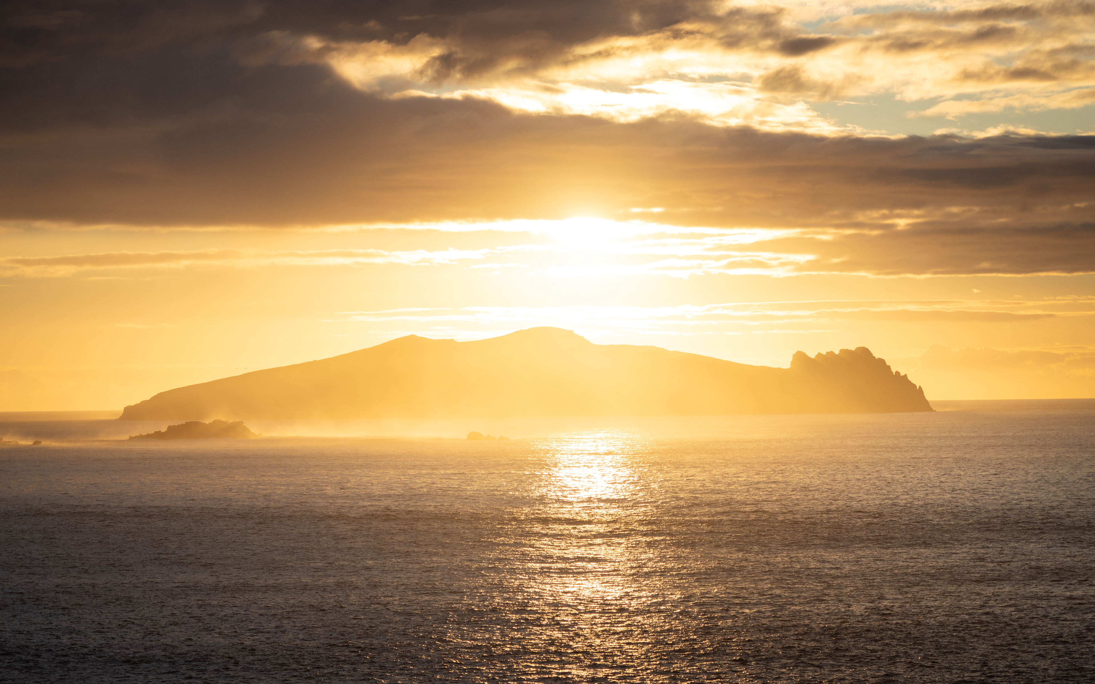 Sunset over the Blasket Islands, Co. Kerry