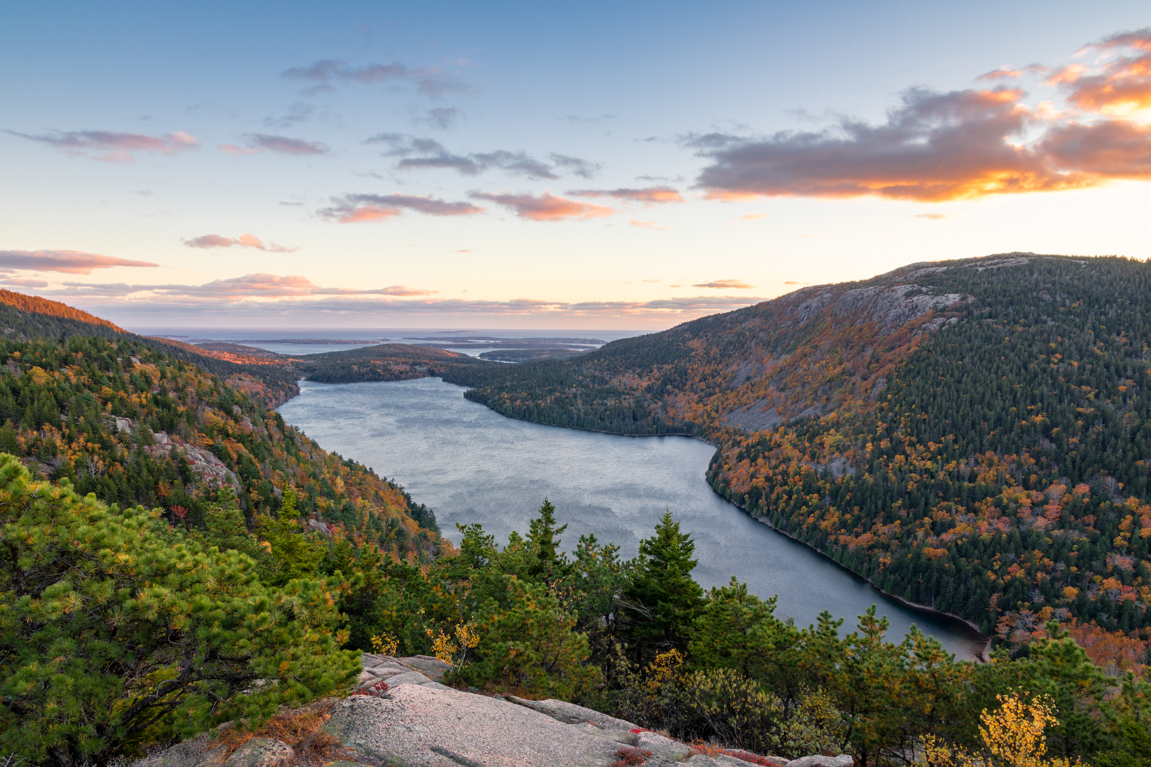 Fall at Jordan Pond, Acadia NP