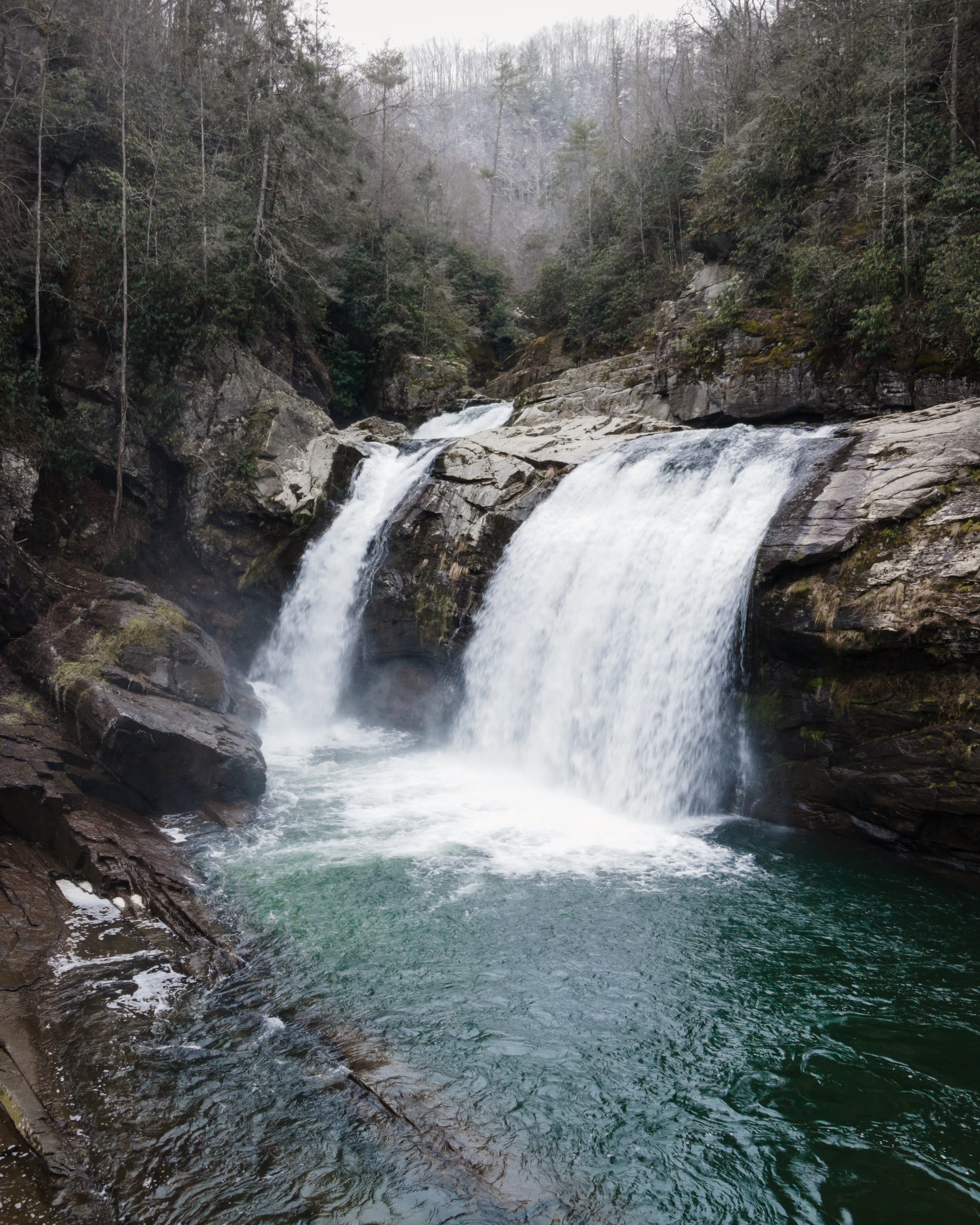 Winter at Twisting Falls, Carter Co. TN