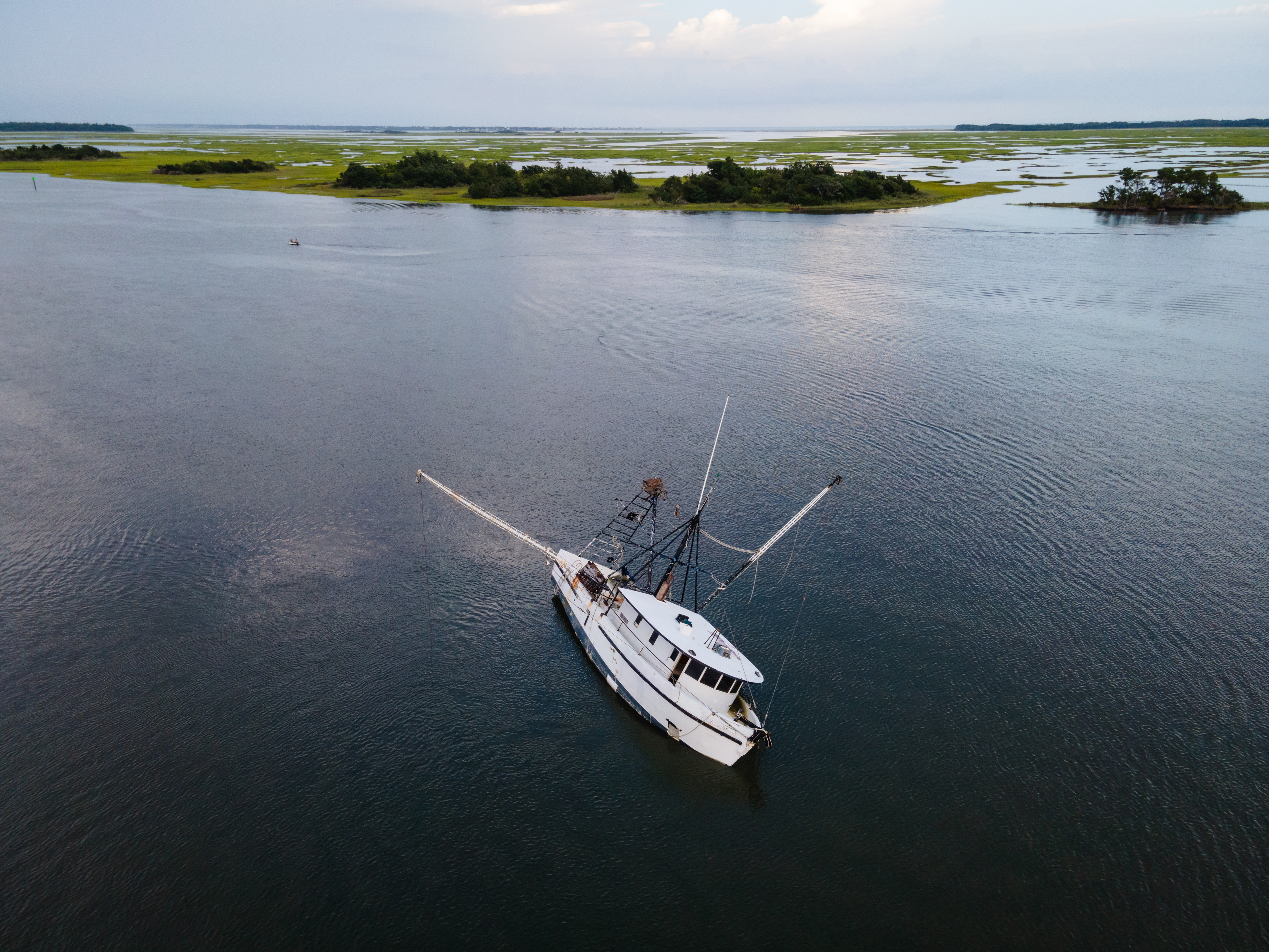 Shipwrecked Trawler, Onslow Co.