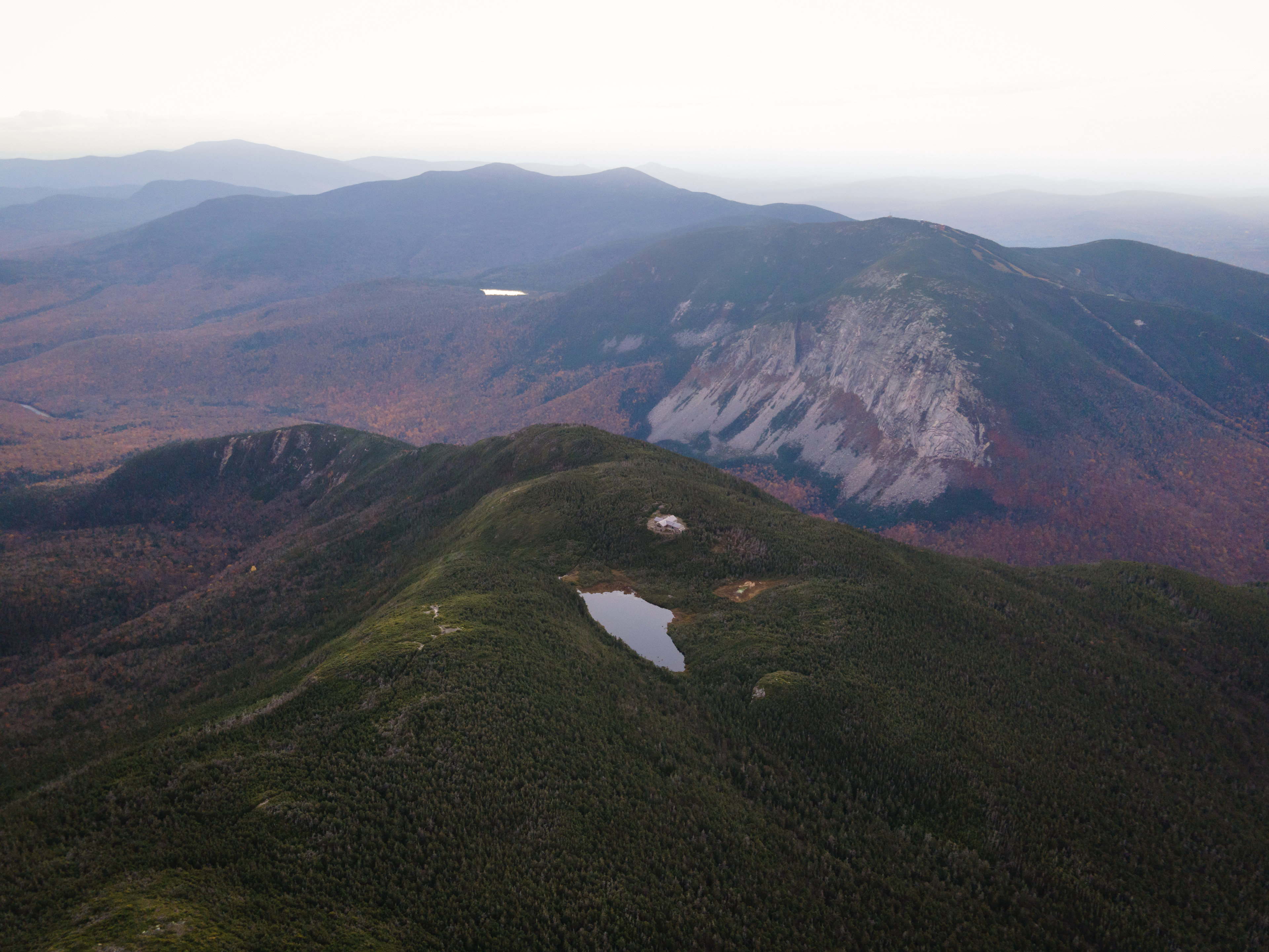 Greenleaf Hut on Mt. Lafayette in the White Mountains, NH