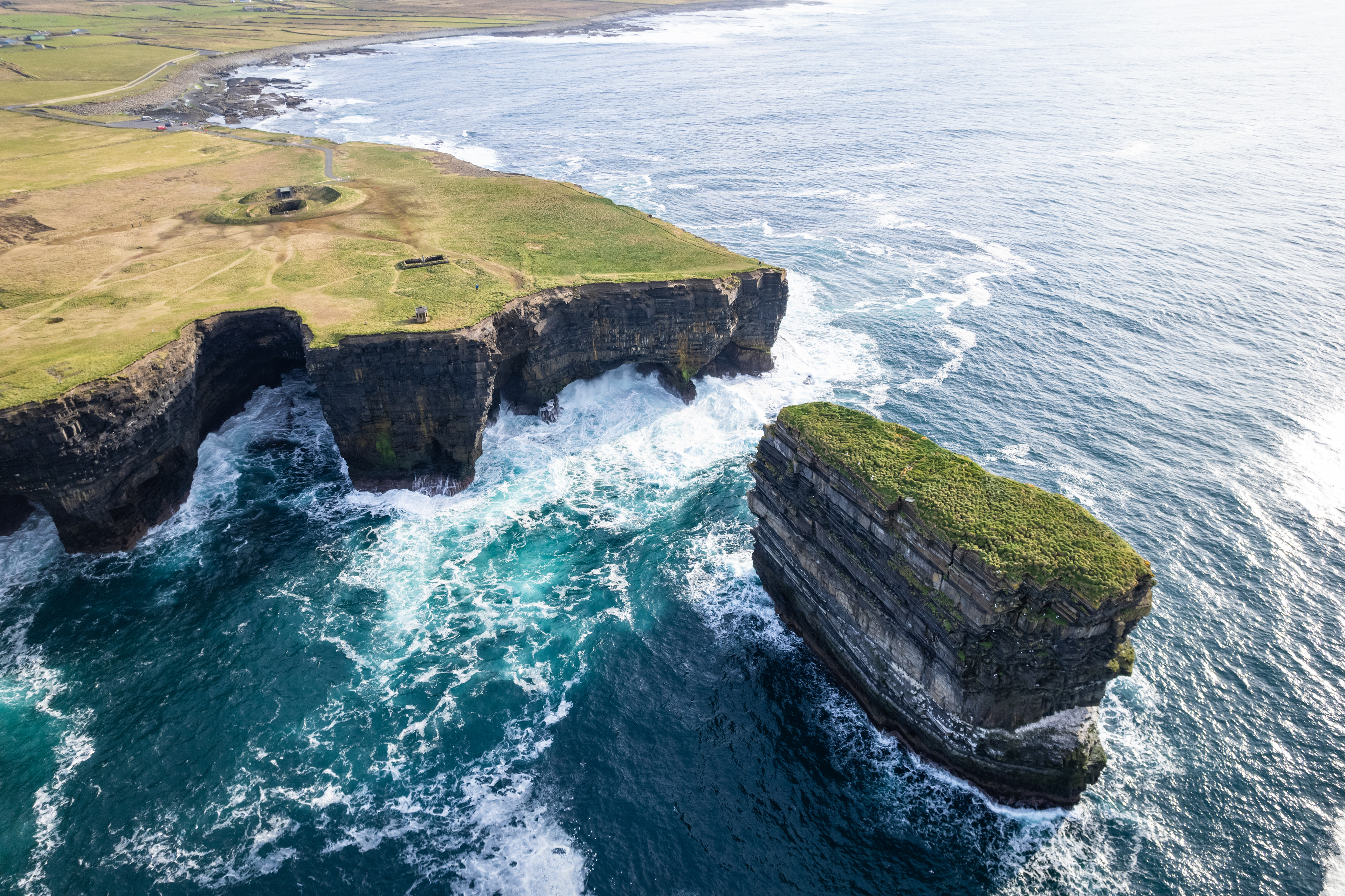 Dún Briste Sea Stack at Downpatrick Head, Co. Mayo