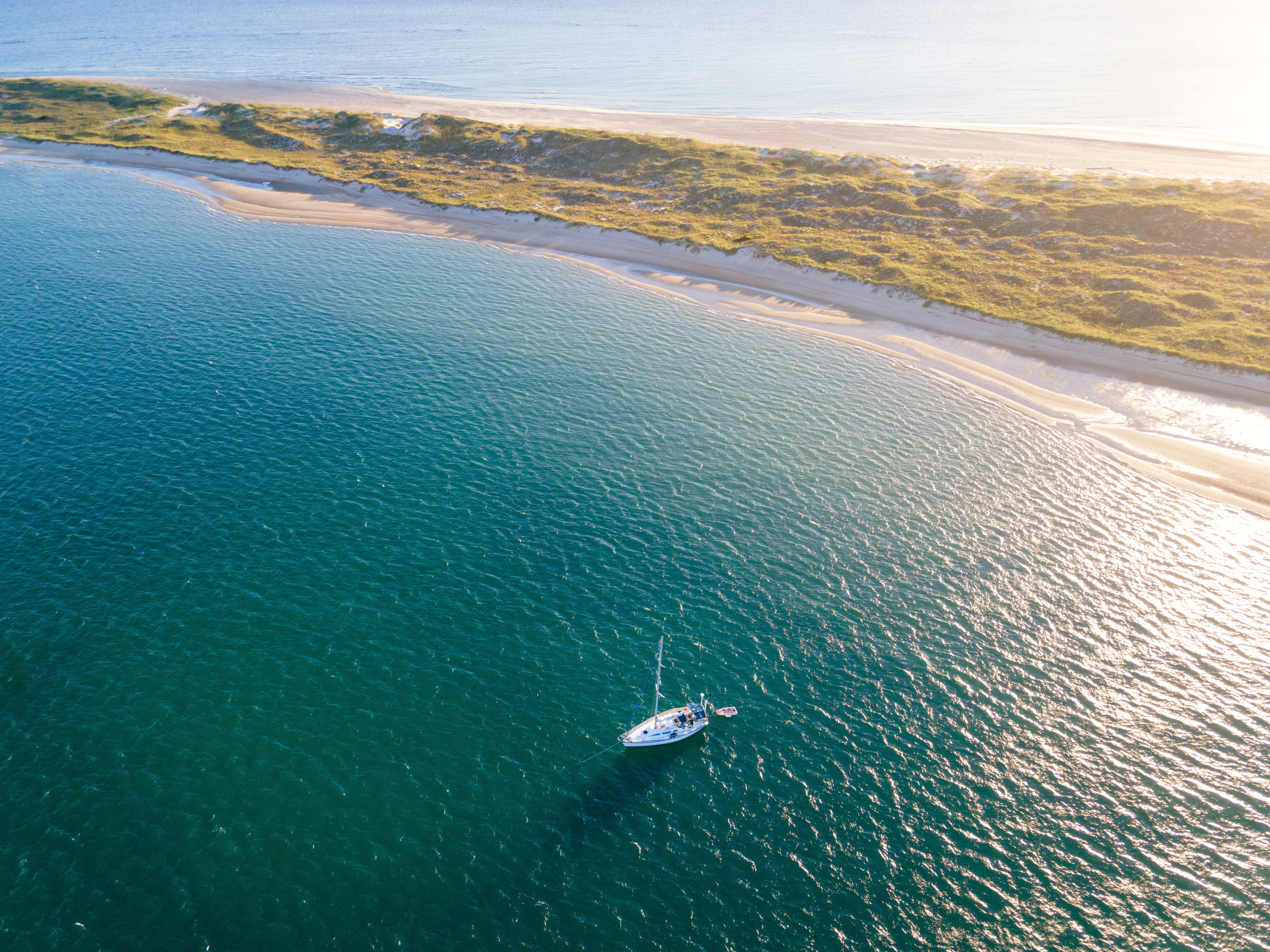 Sailing at Cape Lookout