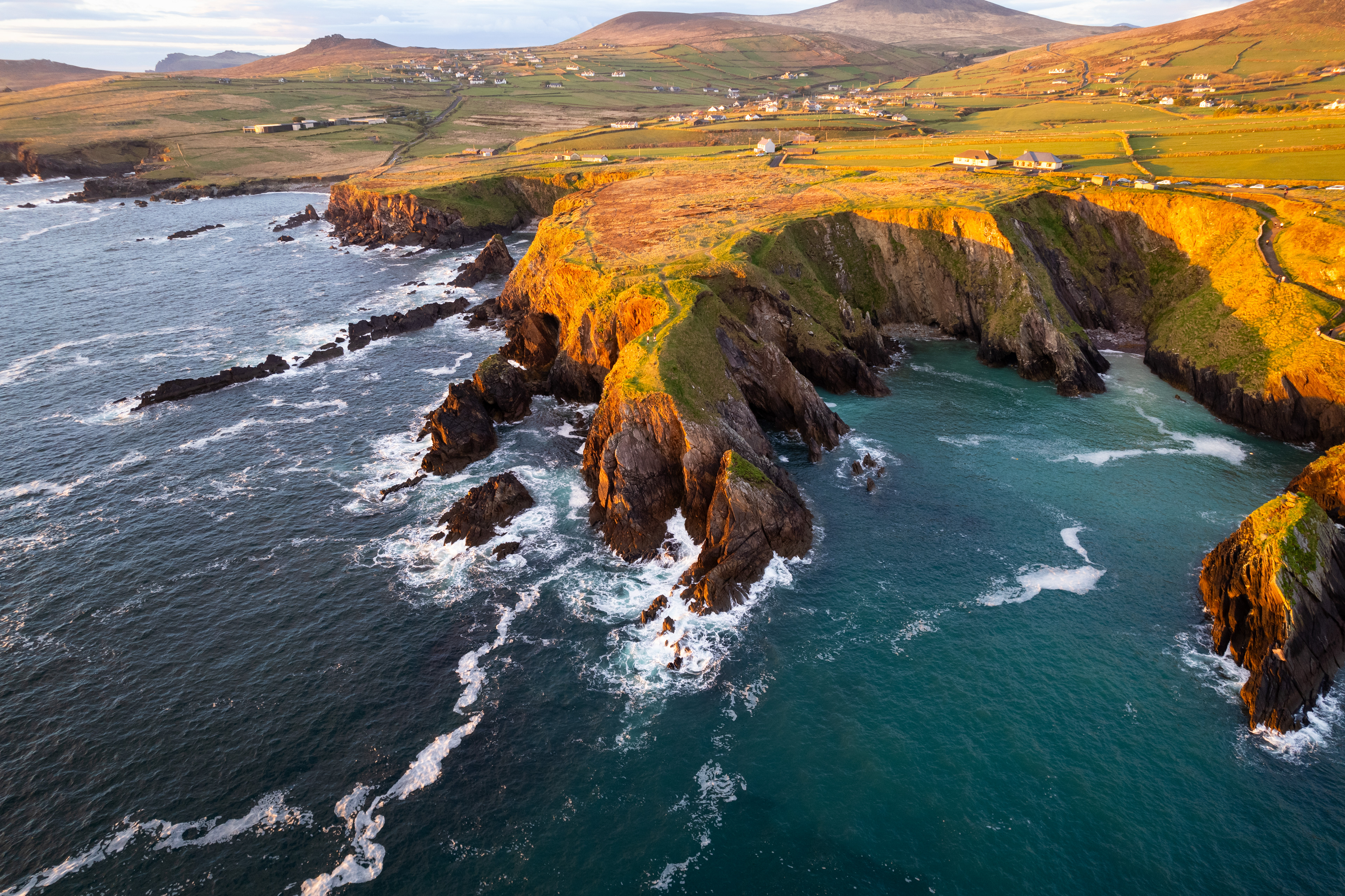 Sunset at Dunquin Cliffs, Co. Kerry