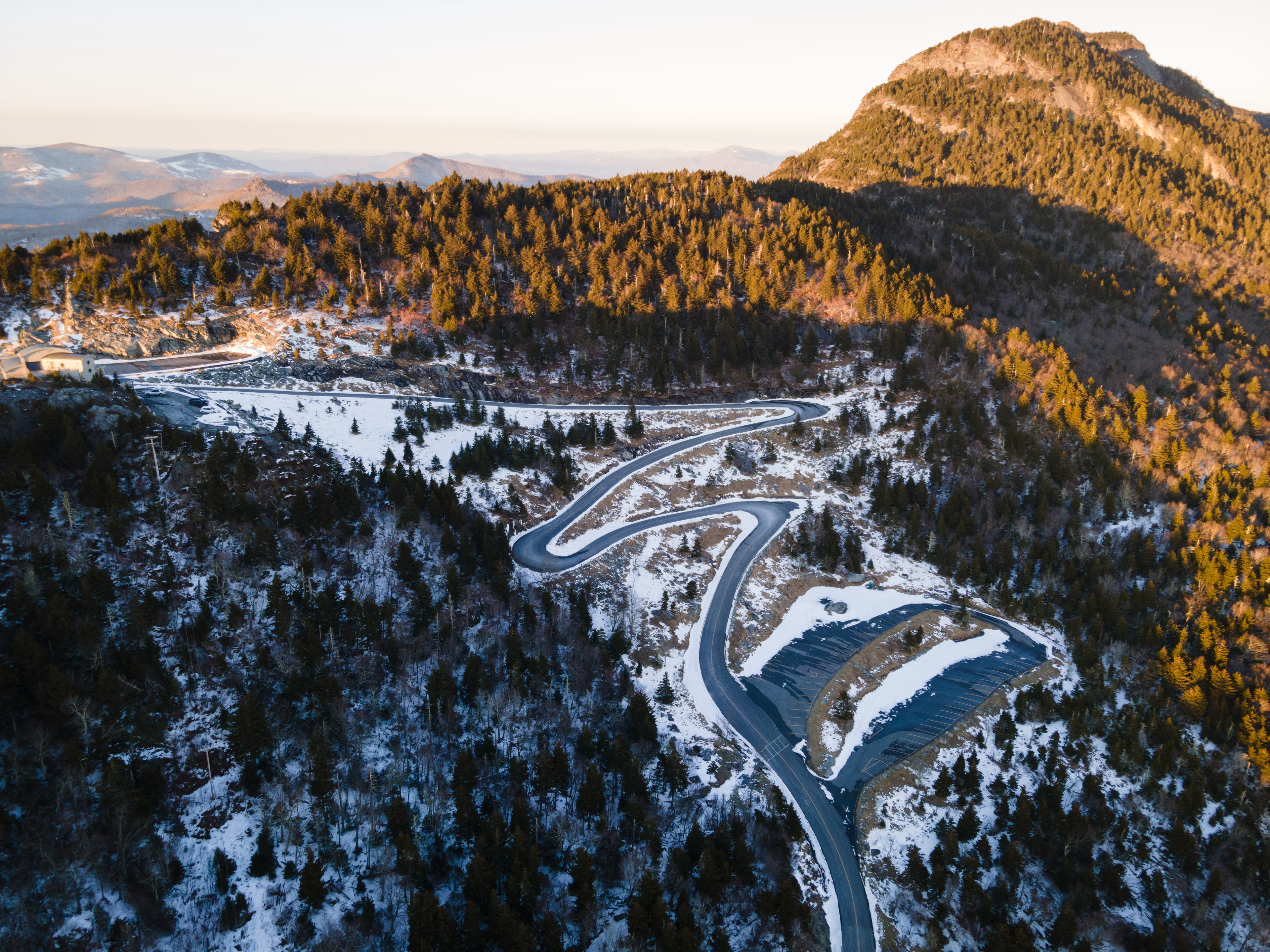 Golden Hour over Grandfather Mountain, Avery Co.