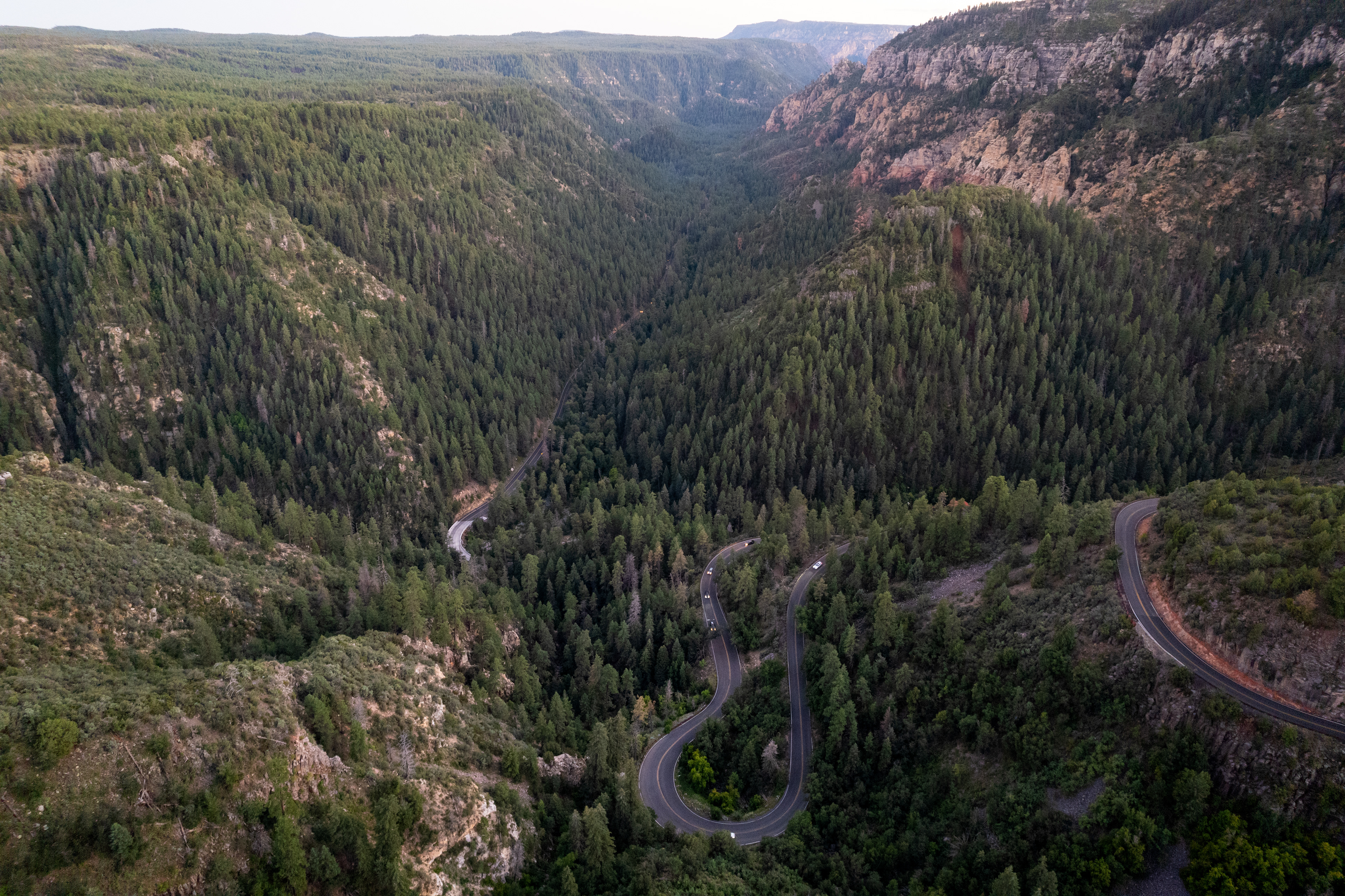 Oak Creek Canyon in the Coconino NF, AZ
