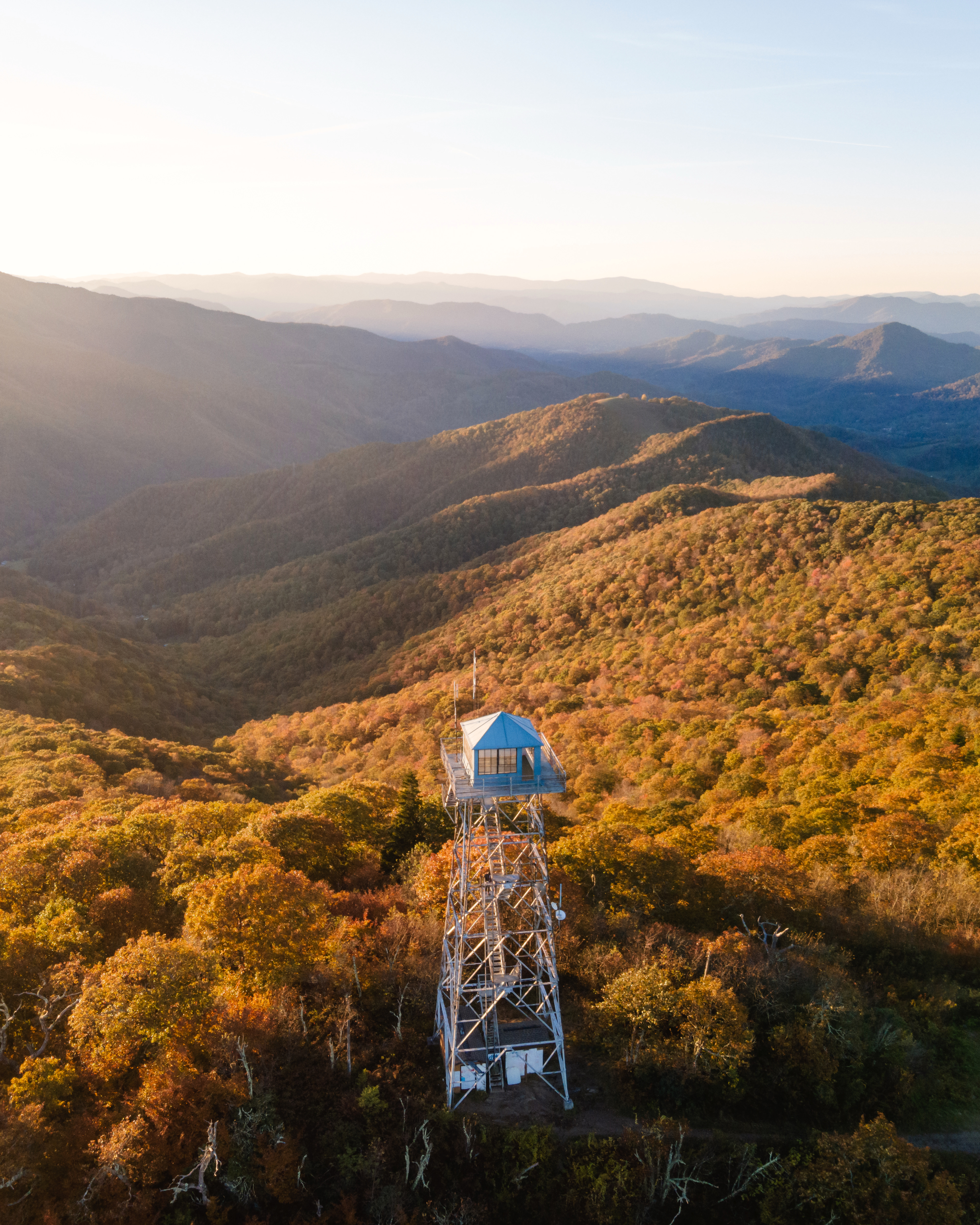 Fryingpan Mountain Lookout Tower, Haywood Co.