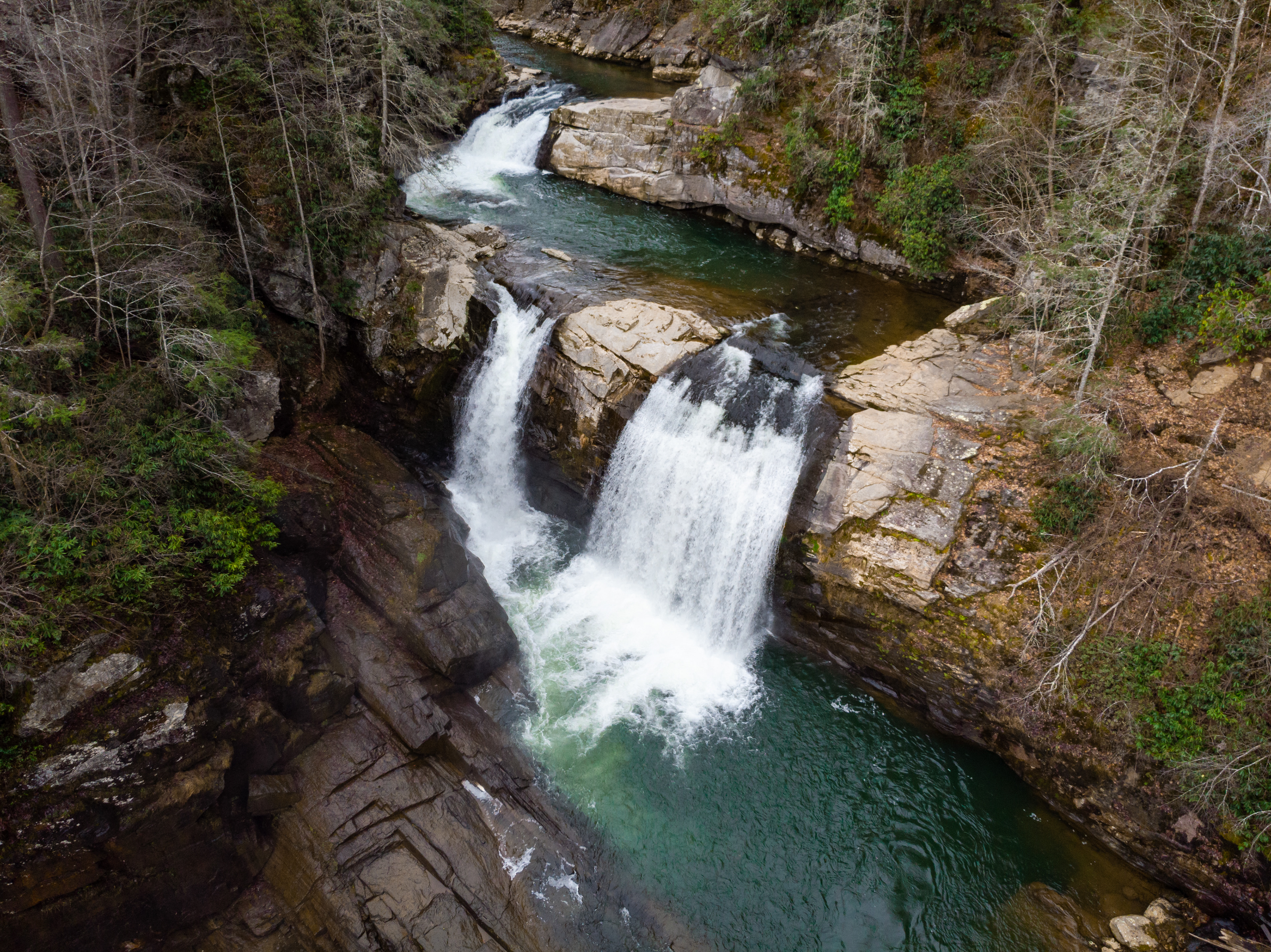 Winter at Twisting Falls, Carter Co. TN