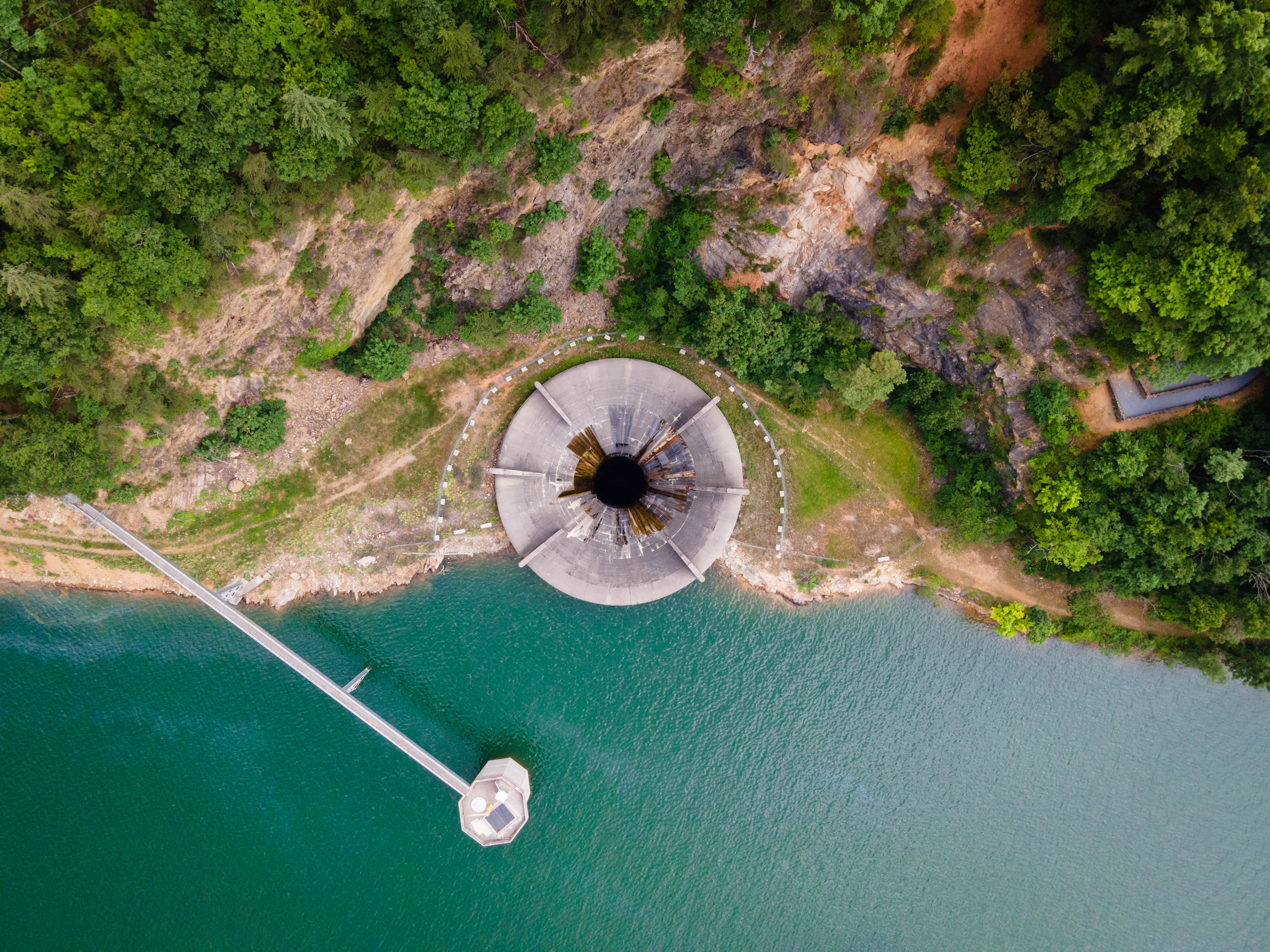 Overflow Spillway at Watauga Lake, TN