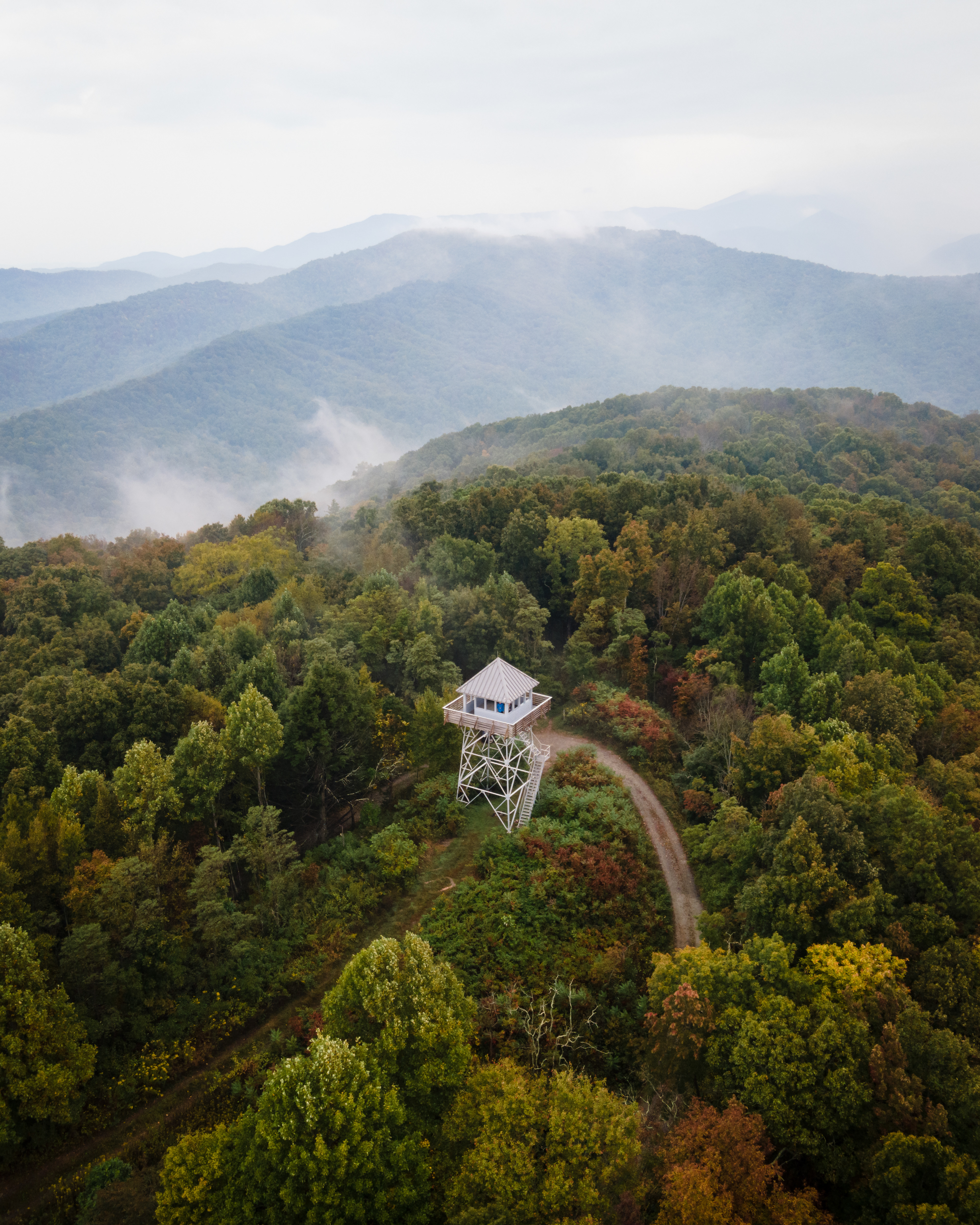 Rich Mountain Fire Tower, Madison Co.
