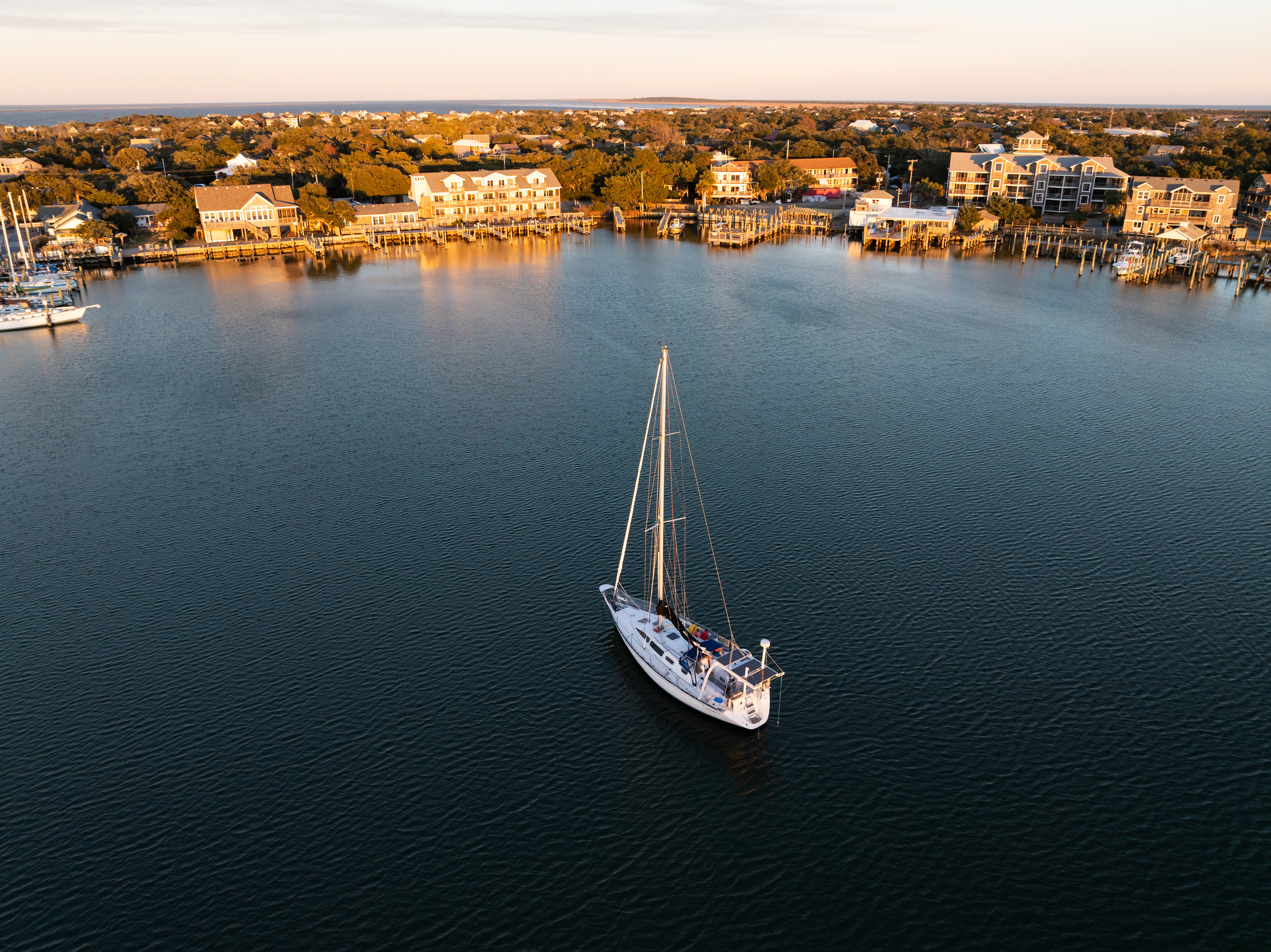Golden Hour over Ocracoke Harbor