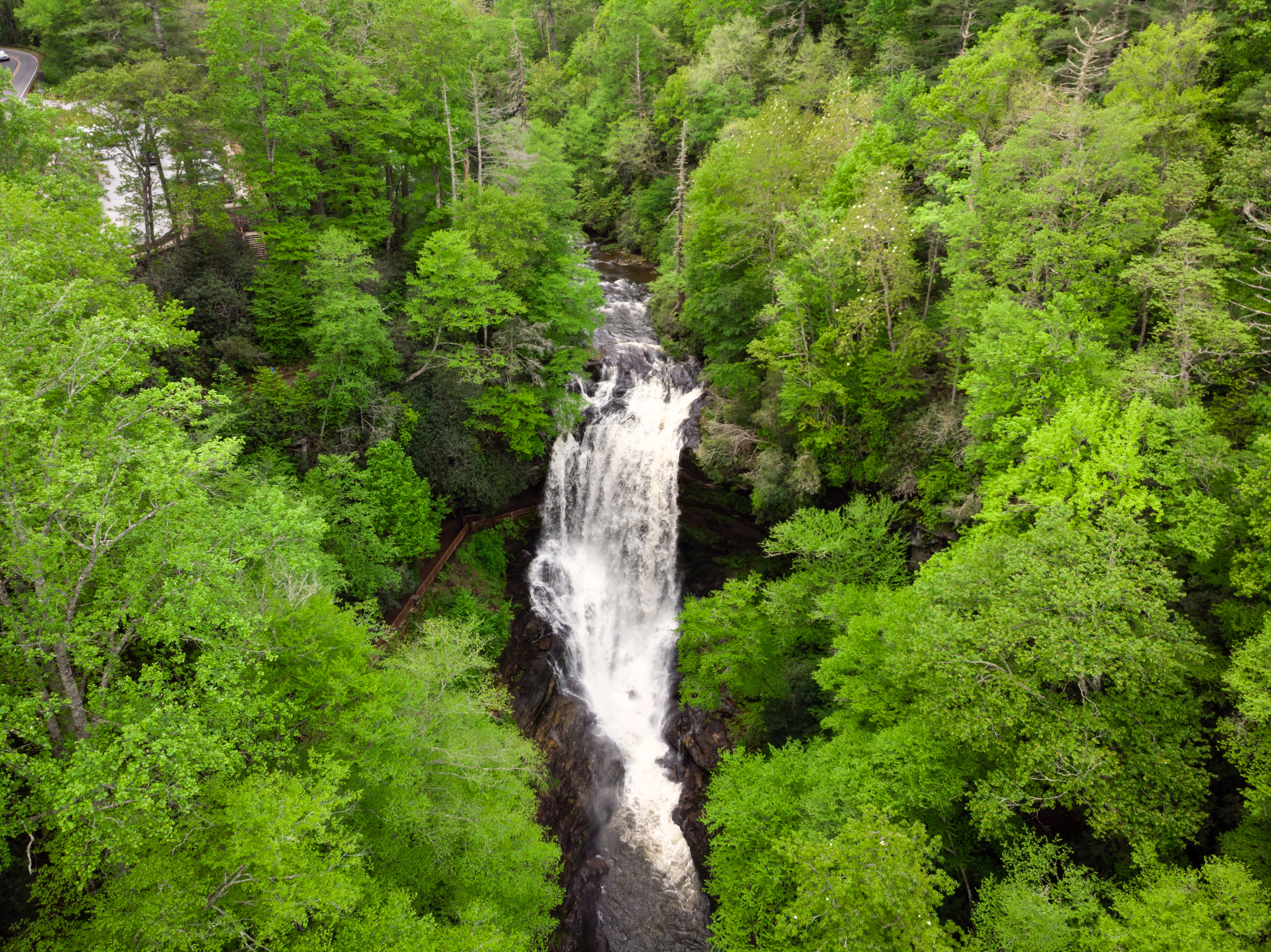 Dry Falls, Macon Co.