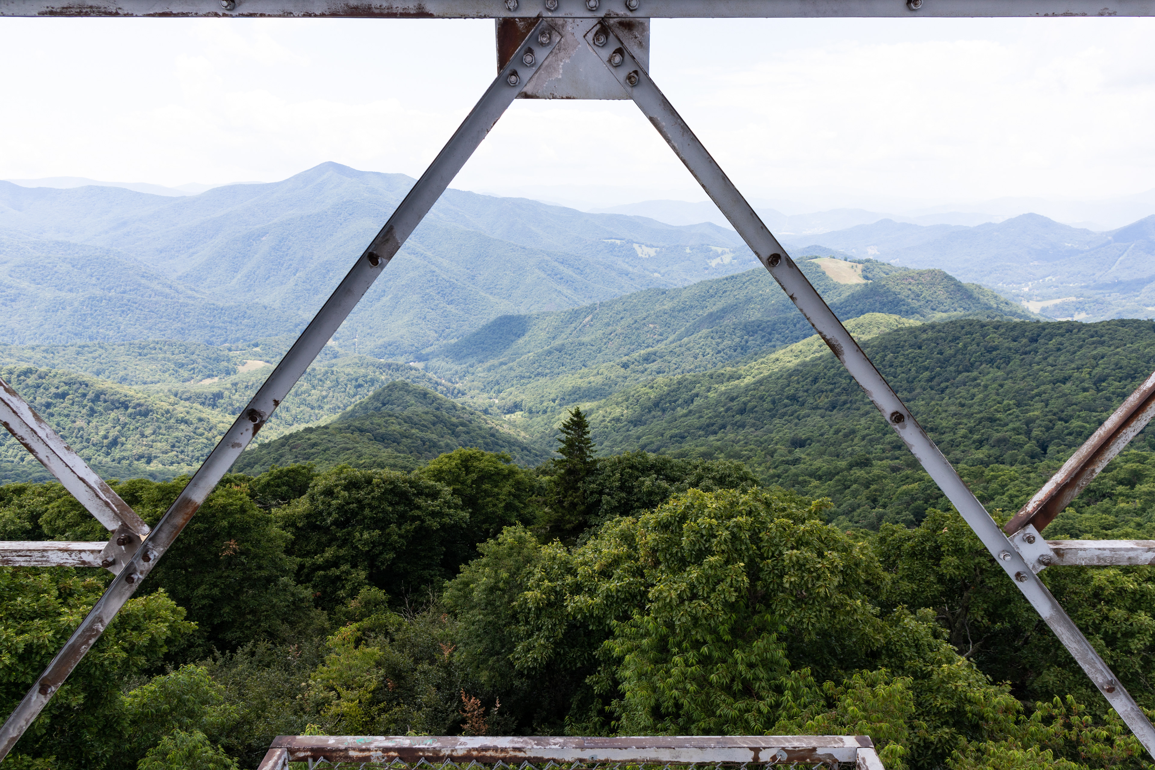Fryingpan Mountain Lookout Tower, Haywood Co.