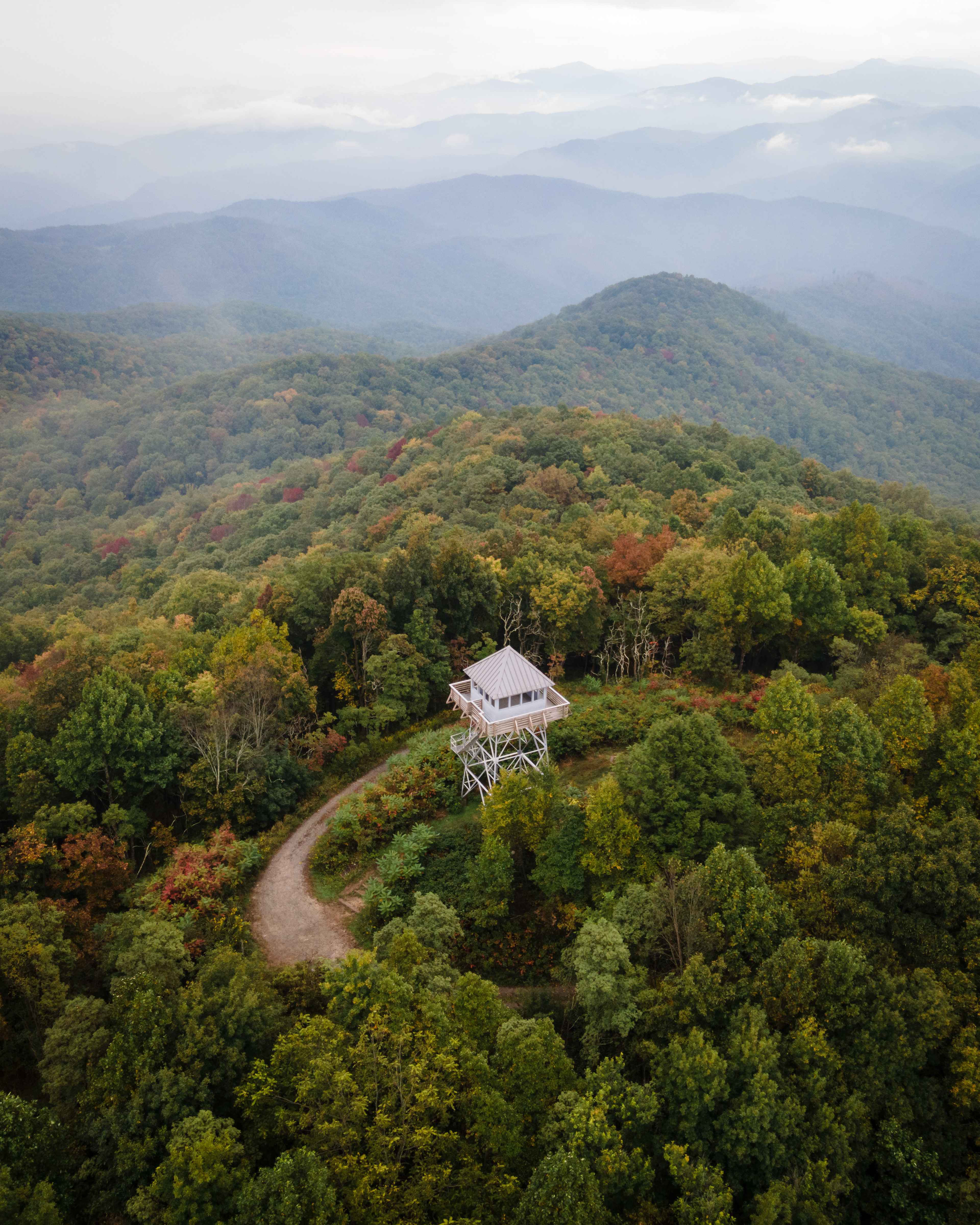 Rich Mountain Fire Tower, Madison Co.