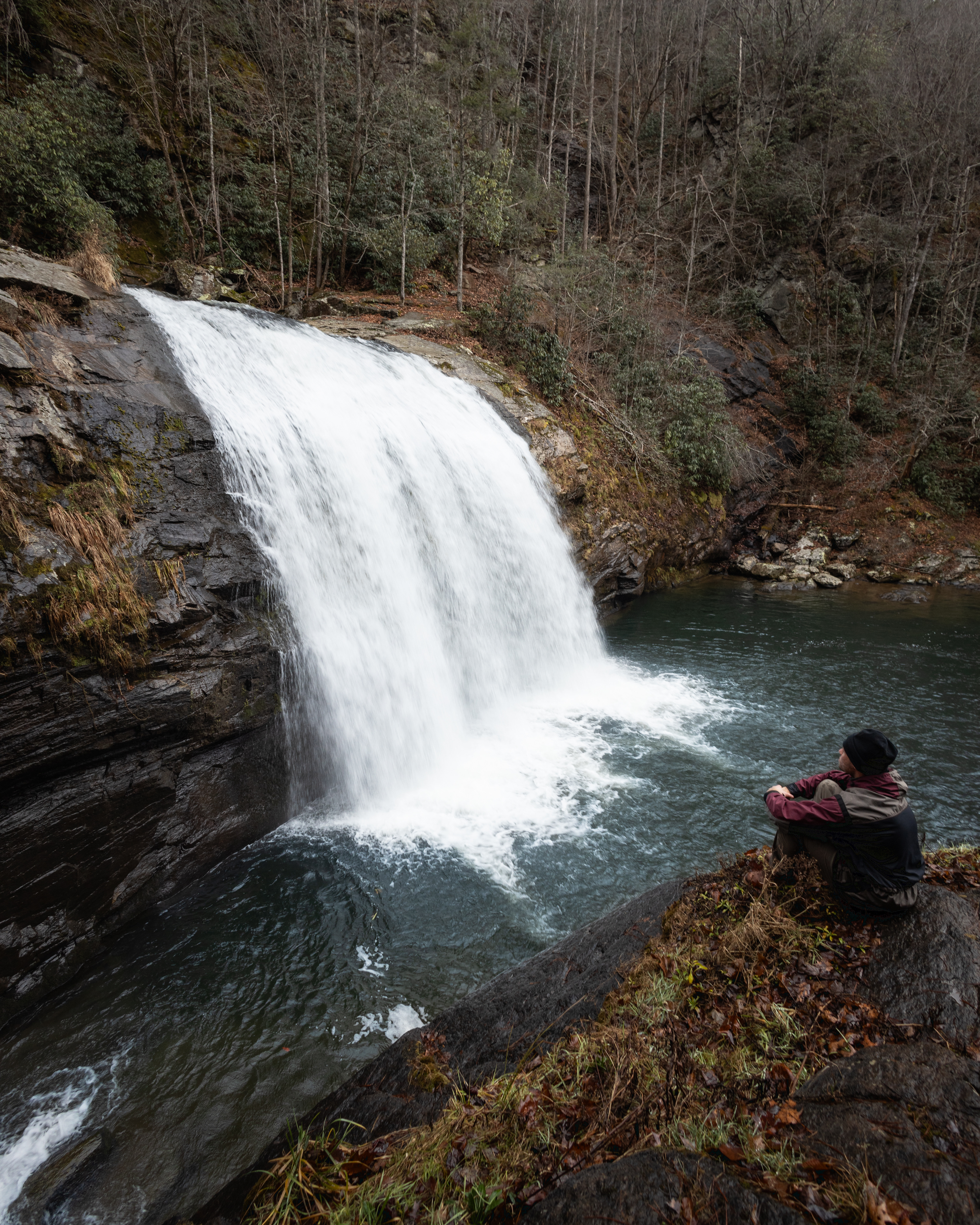 Winter at Twisting Falls, Carter Co. TN