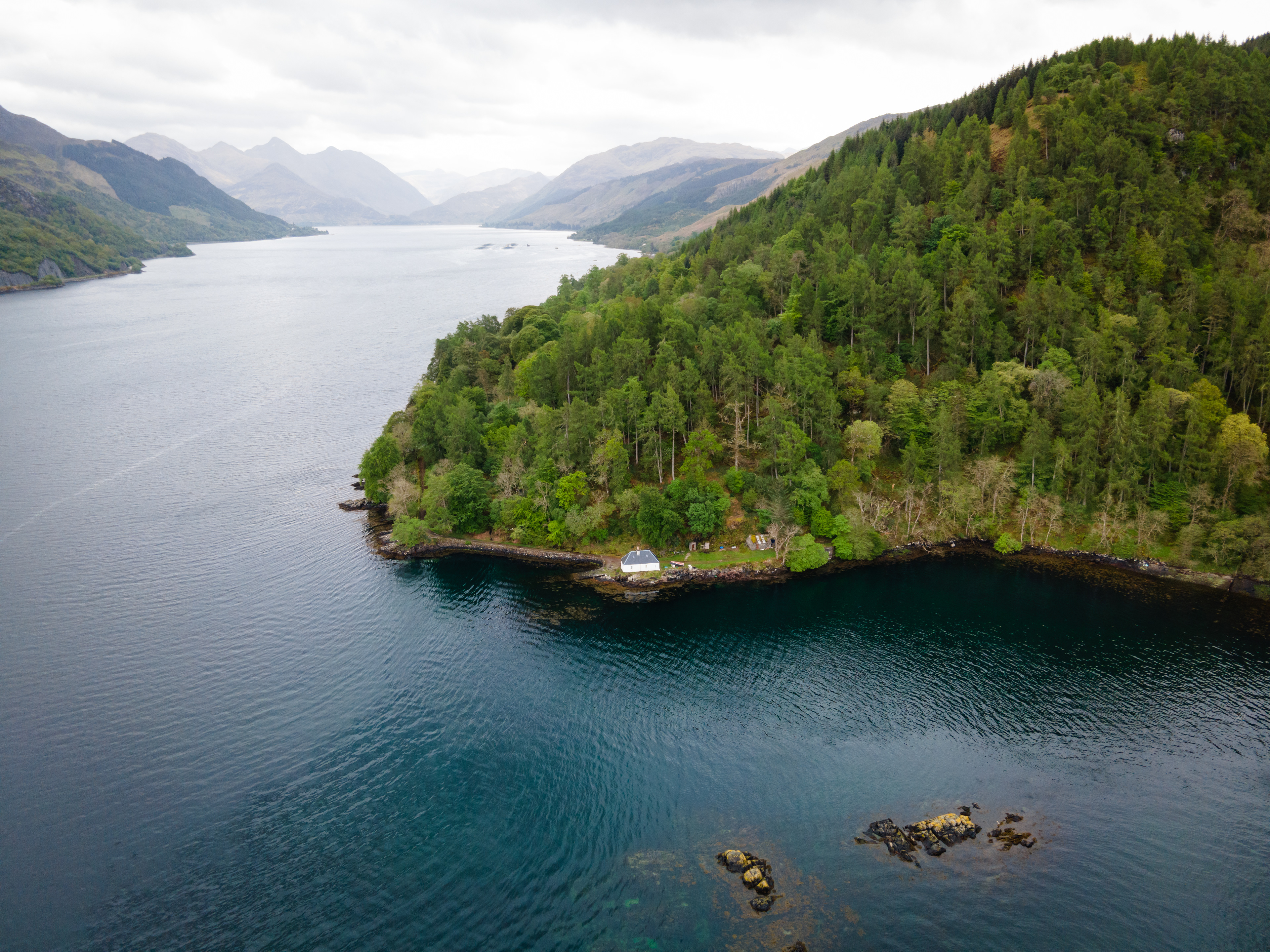 Cottage on a Loch