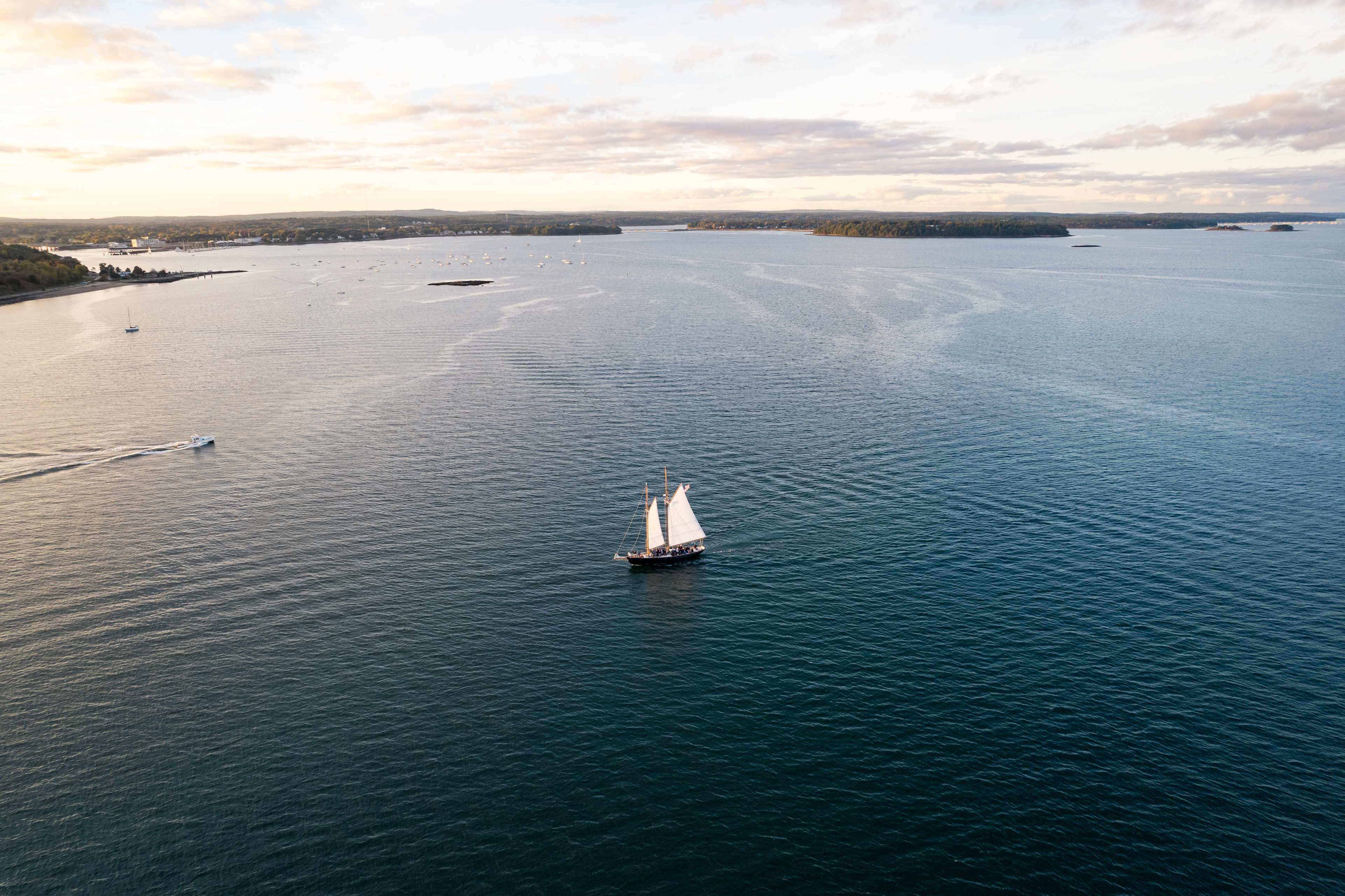 Portland Schooner at Sunset
