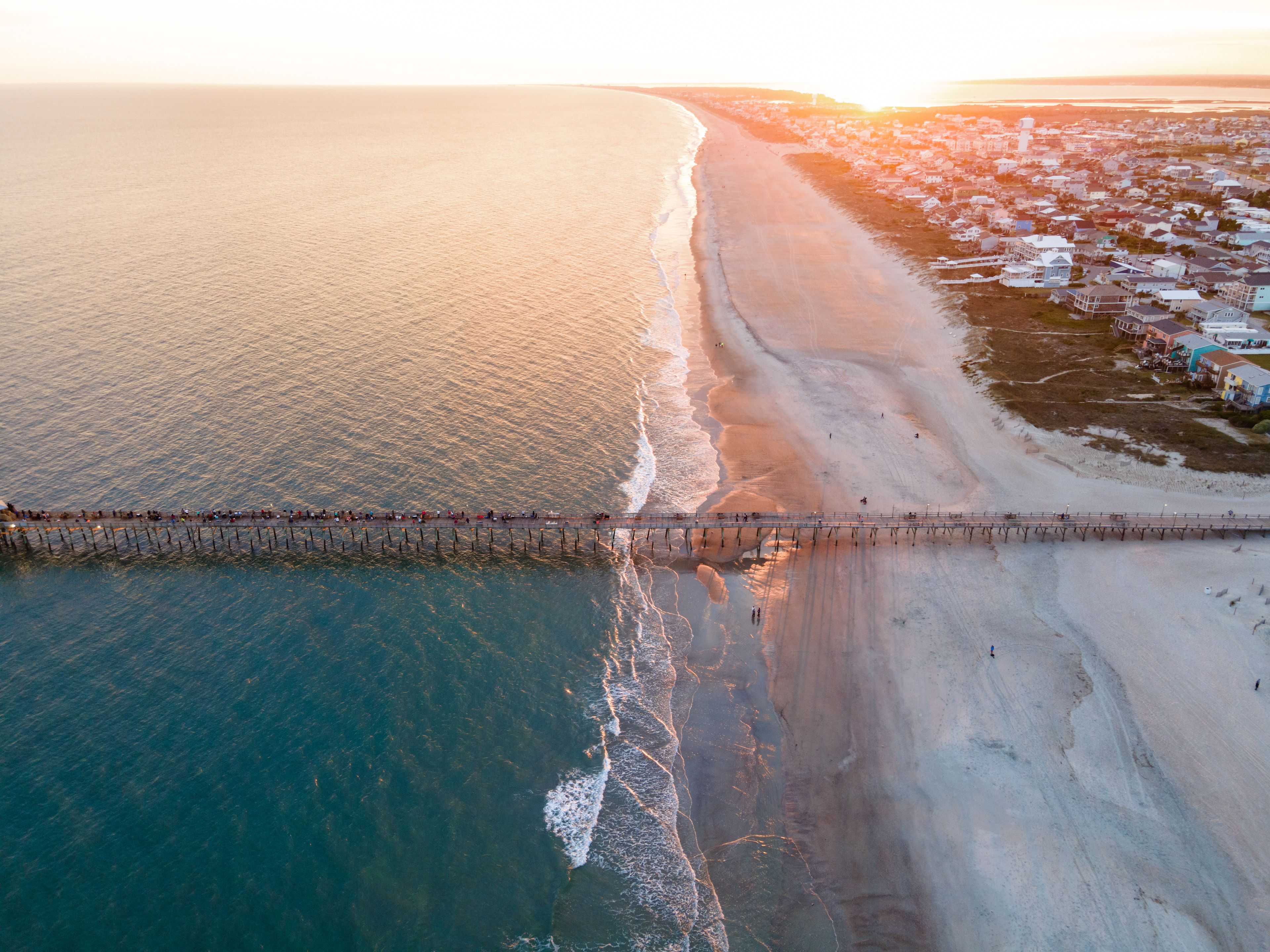 Sunset over Atlantic Beach