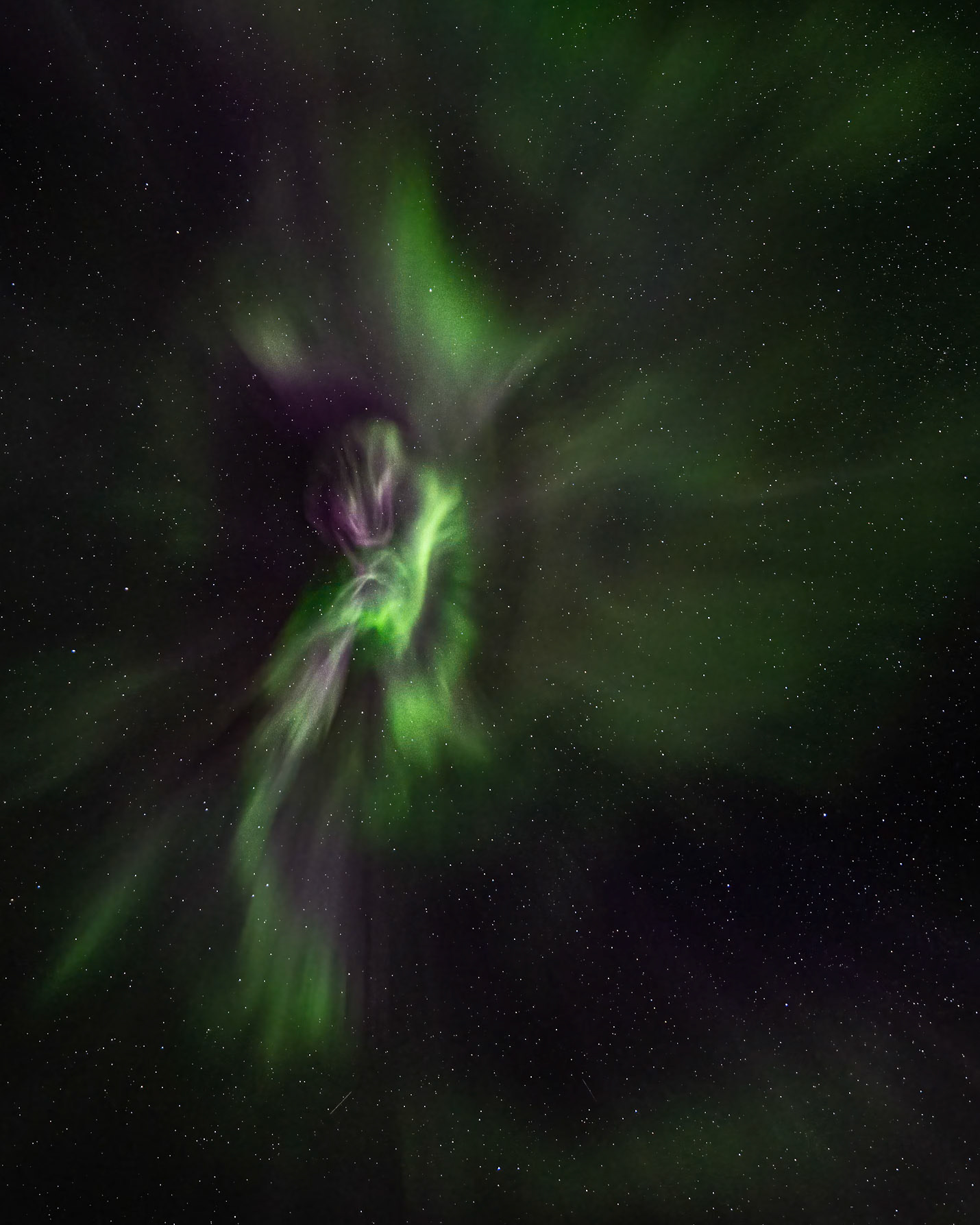 Aurorafantasi - Ny-Ålesund, Svalbard