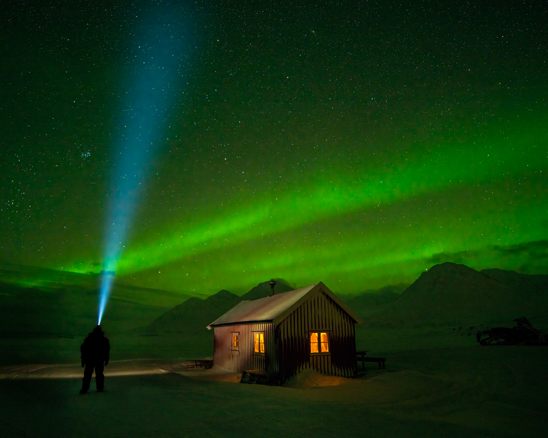 Magisk himmel over Gåsebu