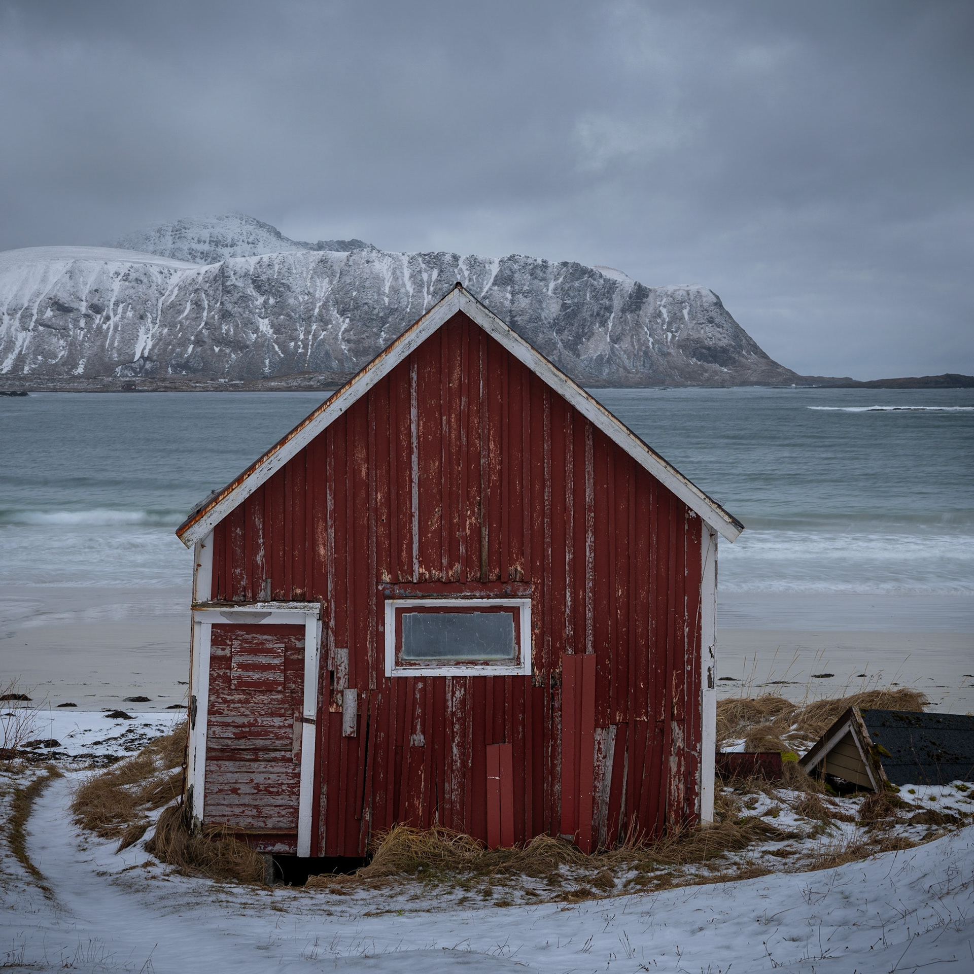 Det røde naustet - Ramberg, Lofoten