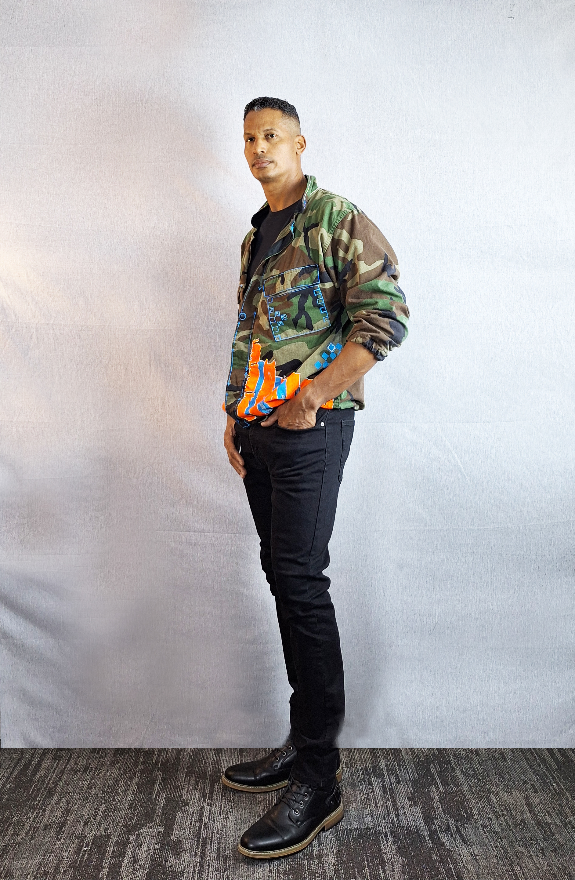 Camu Bomber jacket