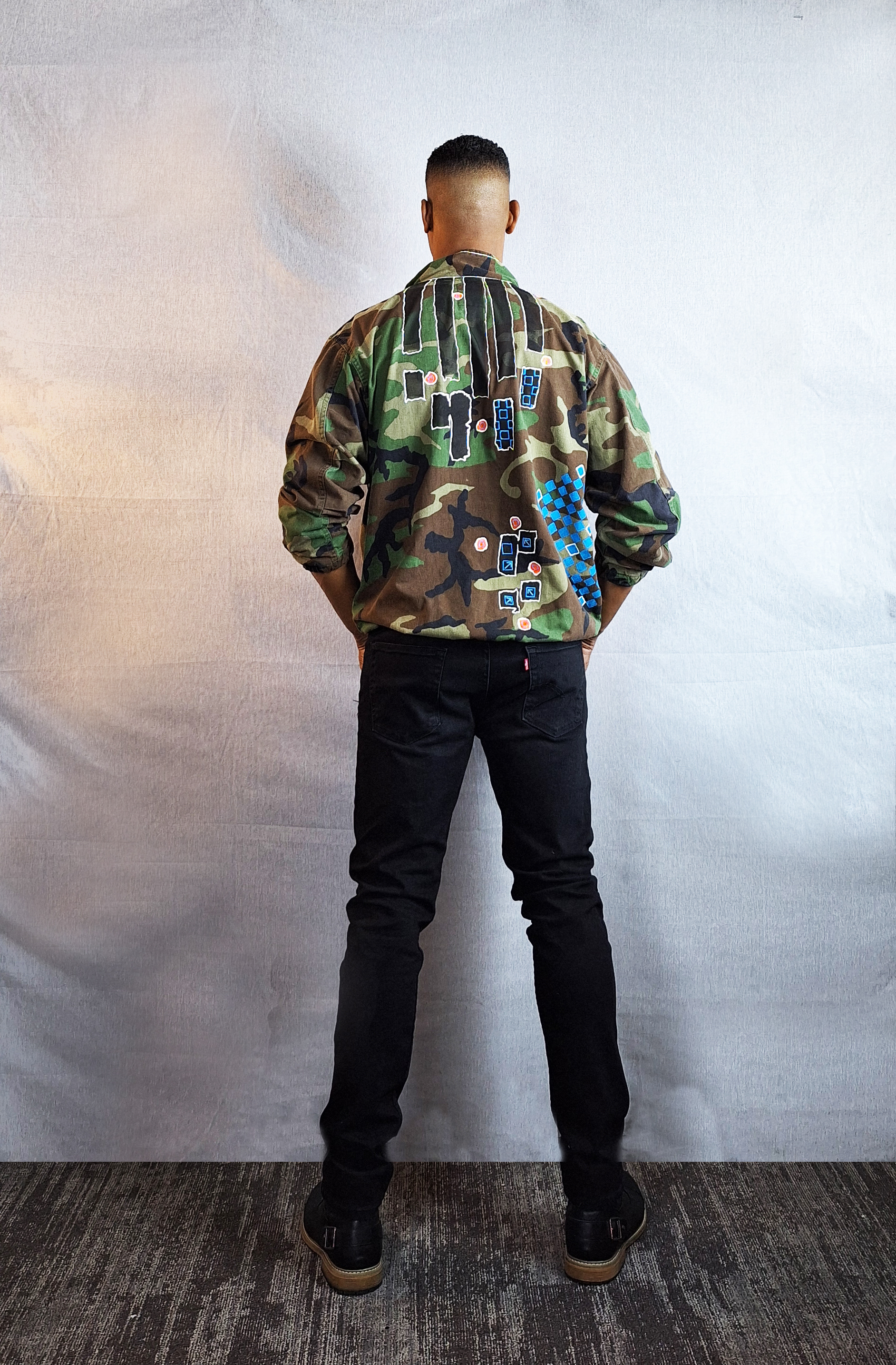 Camu Bomber jacket