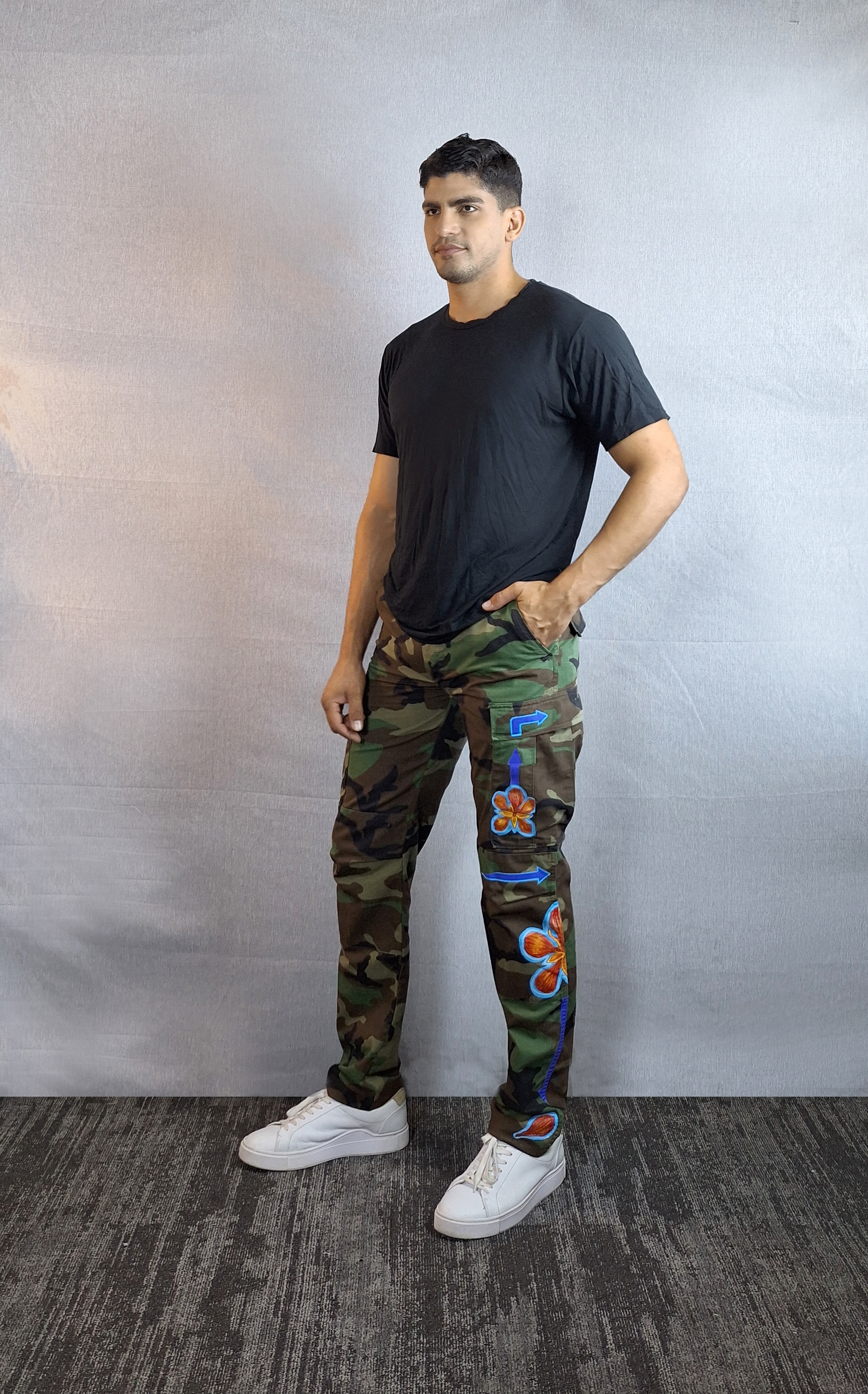 Unisex Camu Flamboyan Pant