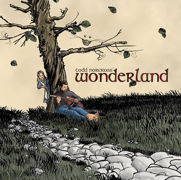 Wonderland | Illustration for musician Todd Norcoss' Wonderland.