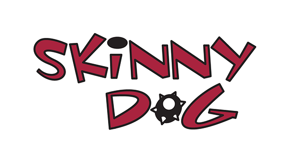 Skinny Dog | Music band logo design.