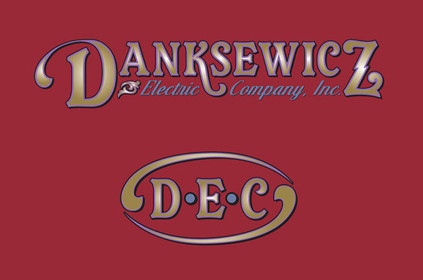 Danksewicz Electric Company | Logotype and logomark design.