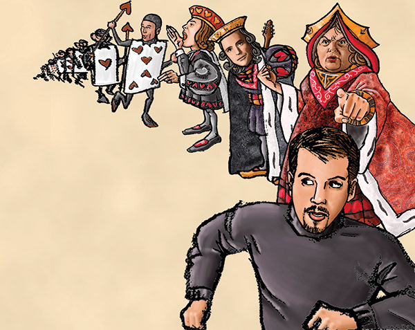 Wonderland | Illustration for musician Todd Norcoss' Wonderland.