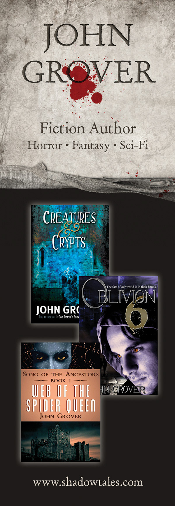 John Grover | Author bookmark.