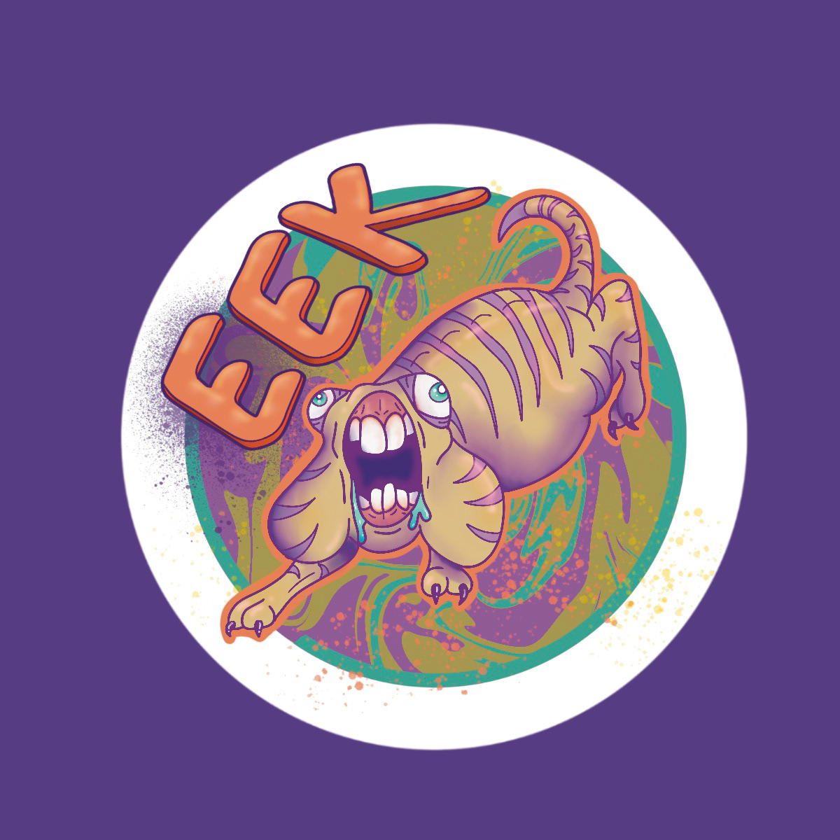 MUTANT CHARACTER DESIGN (DIGITAL ART CREATED VIA PROCREATE)