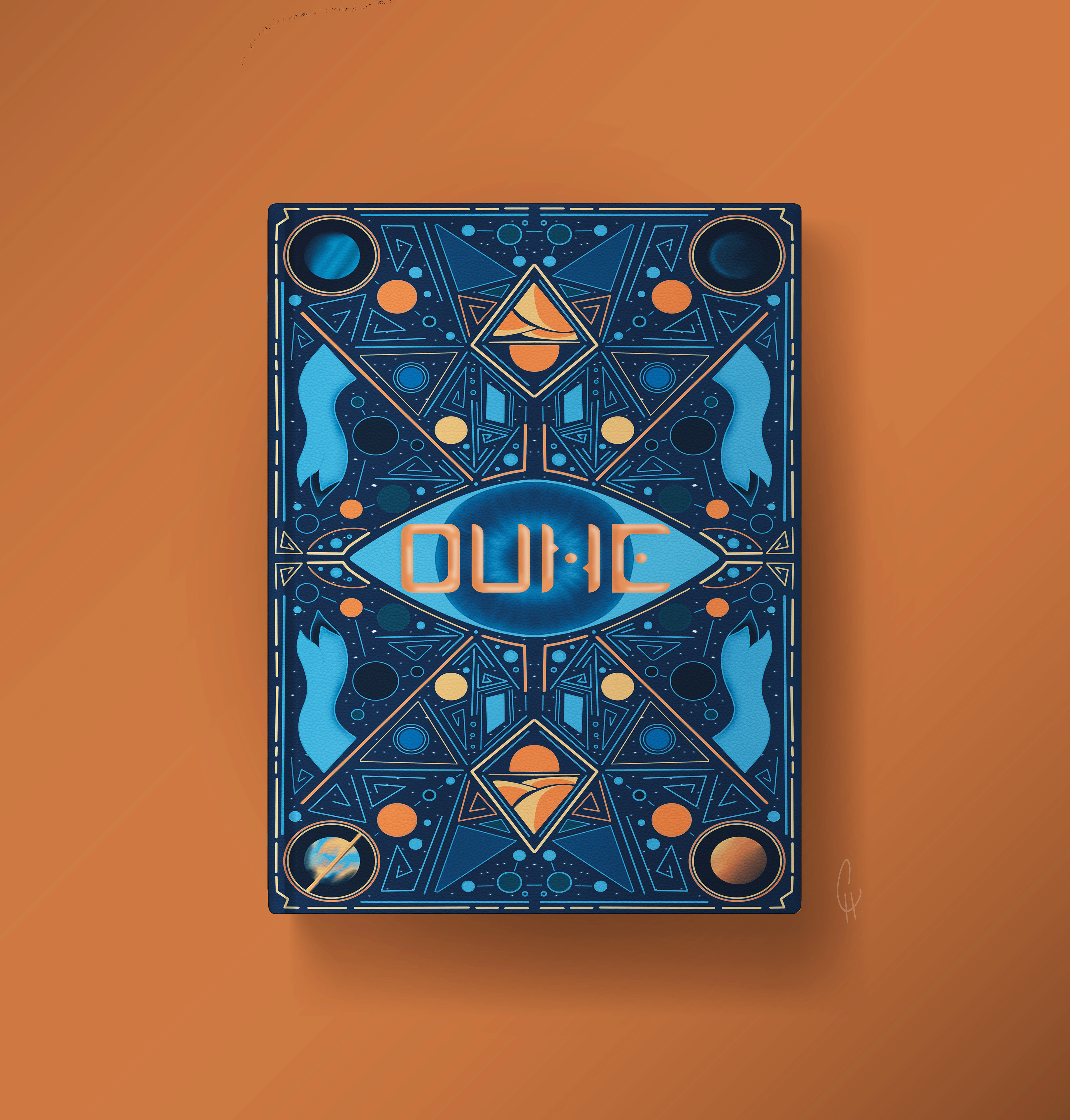 FRANK HERBERT'S "DUNE" BOOK COVER MOCKUP