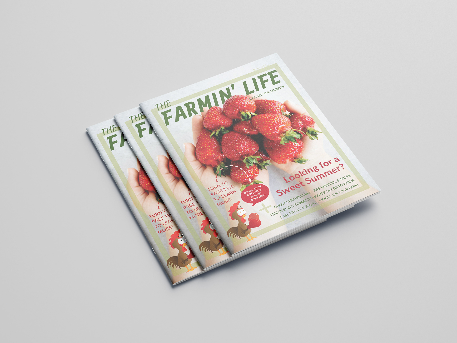 THE FARMIN' LIFE MAGAZINE MOCKUP